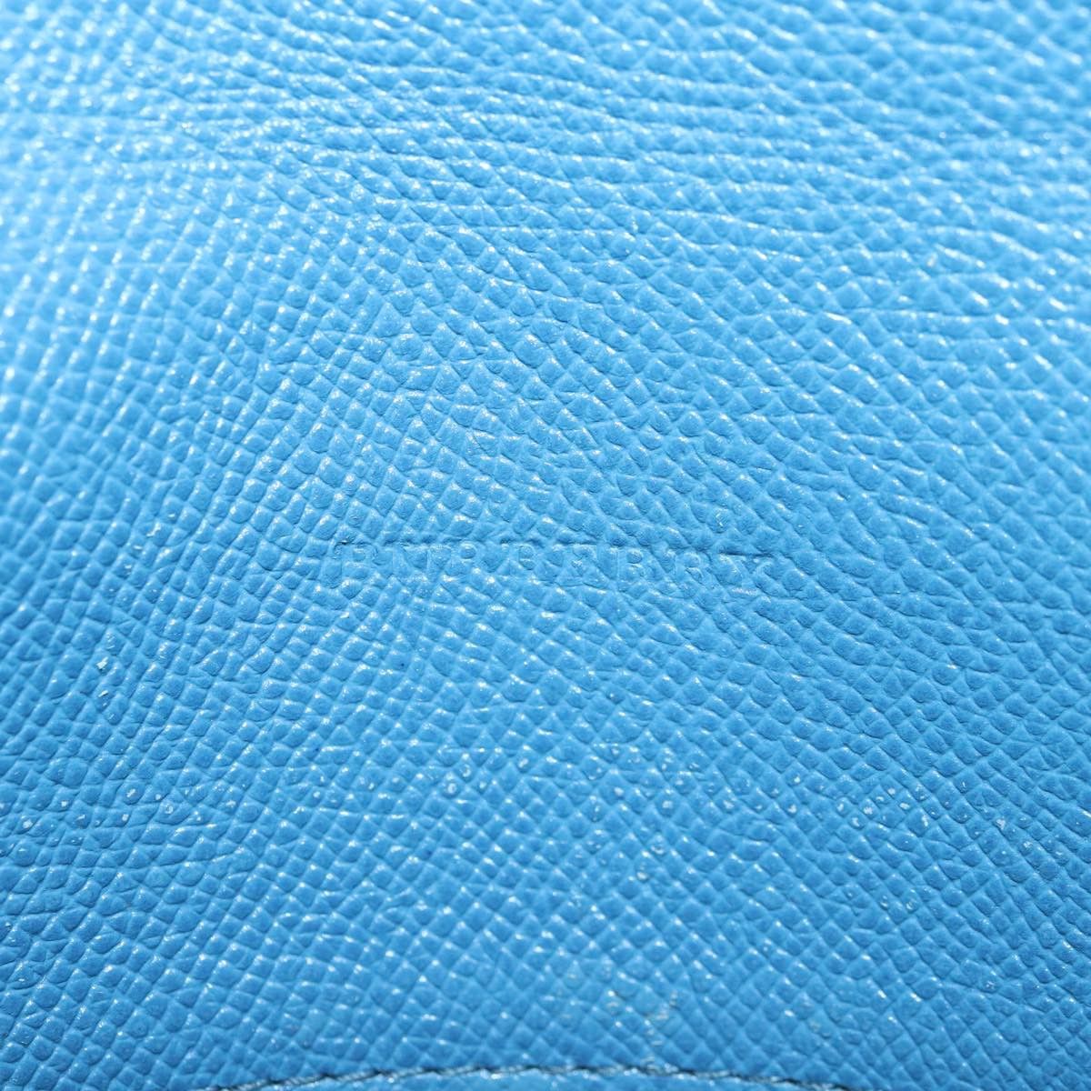 Burberry Blue Leather Clutch Bag (Pre-Owned) Size ONE SIZE - 12 Thumbnail