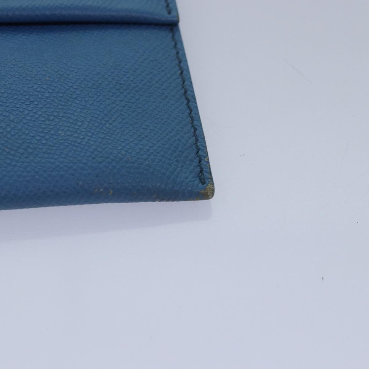 Burberry Blue Leather Clutch Bag (Pre-Owned) Size ONE SIZE - 7 Thumbnail