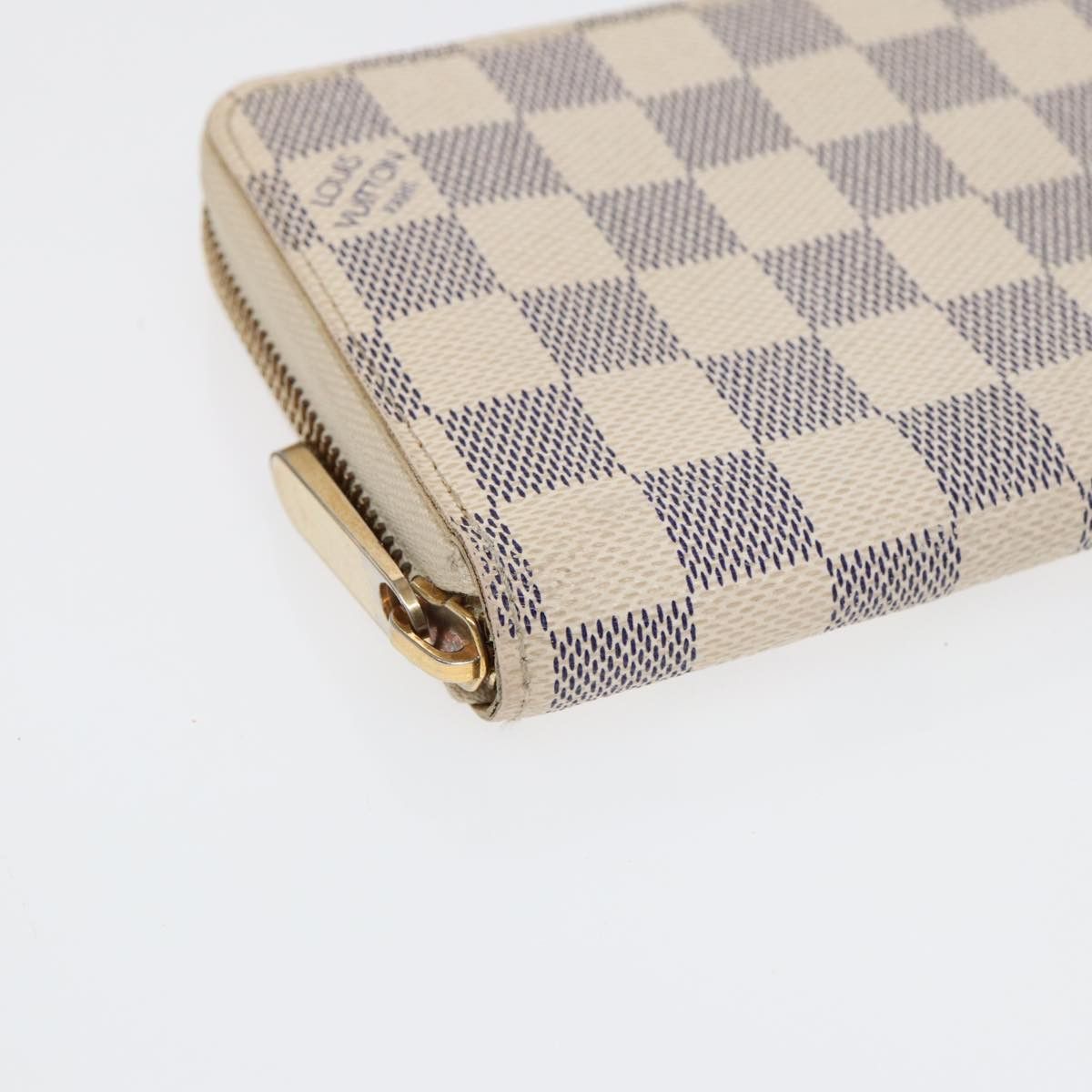 Louis Vuitton Portefeuille Zippy White Canvas Wallet (Pre-Owned) Size ONE SIZE - 8 Thumbnail
