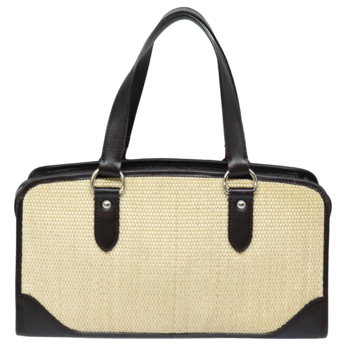 Burberry Beige Leather Tote Bag (Pre-Owned) Size ONE SIZE - 2 Thumbnail