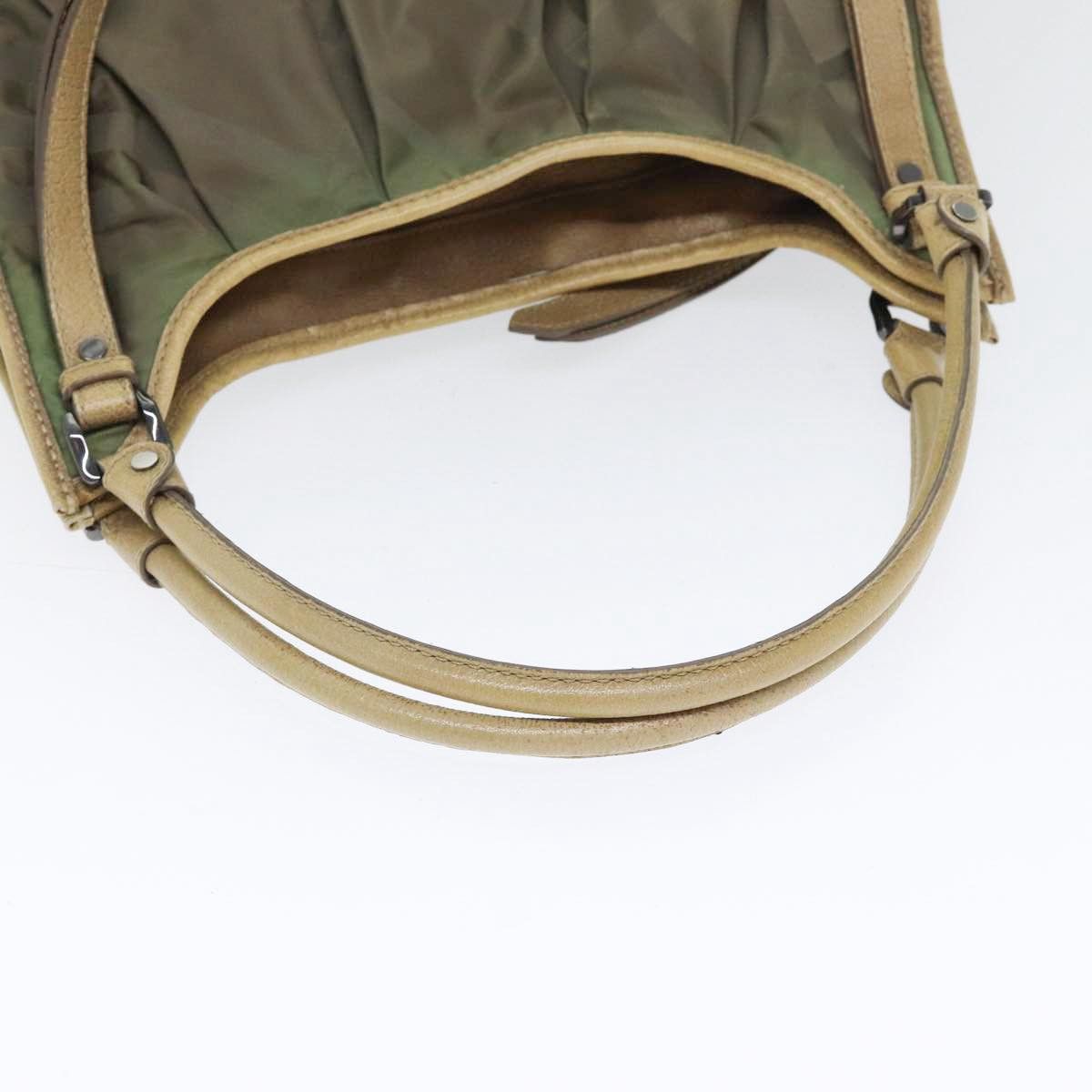 Burberry Smoke Check Khaki Synthetic Shoulder Bag (Pre-Owned) Size ONE SIZE - 5 Thumbnail