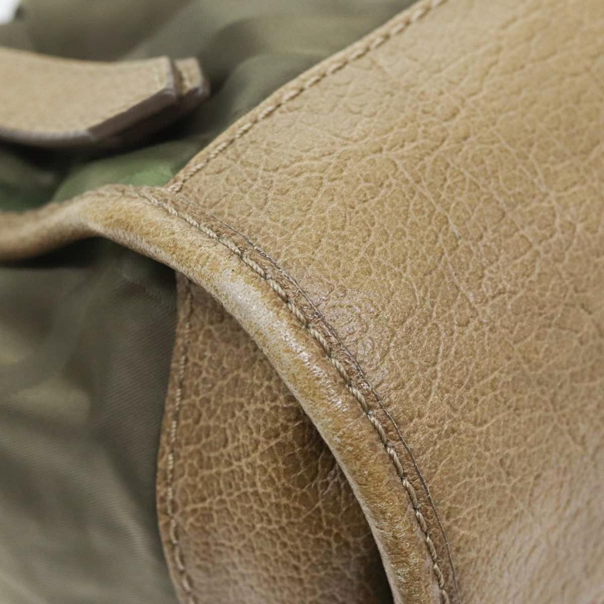 Burberry Smoke Check Khaki Synthetic Shoulder Bag (Pre-Owned) Size ONE SIZE - 7 Thumbnail