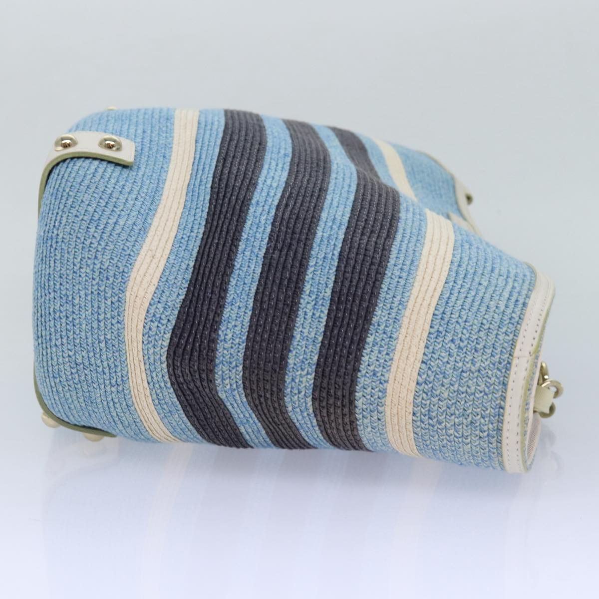 Burberry Blue Canvas Tote Bag (Pre-Owned) Size ONE SIZE - 10 Thumbnail
