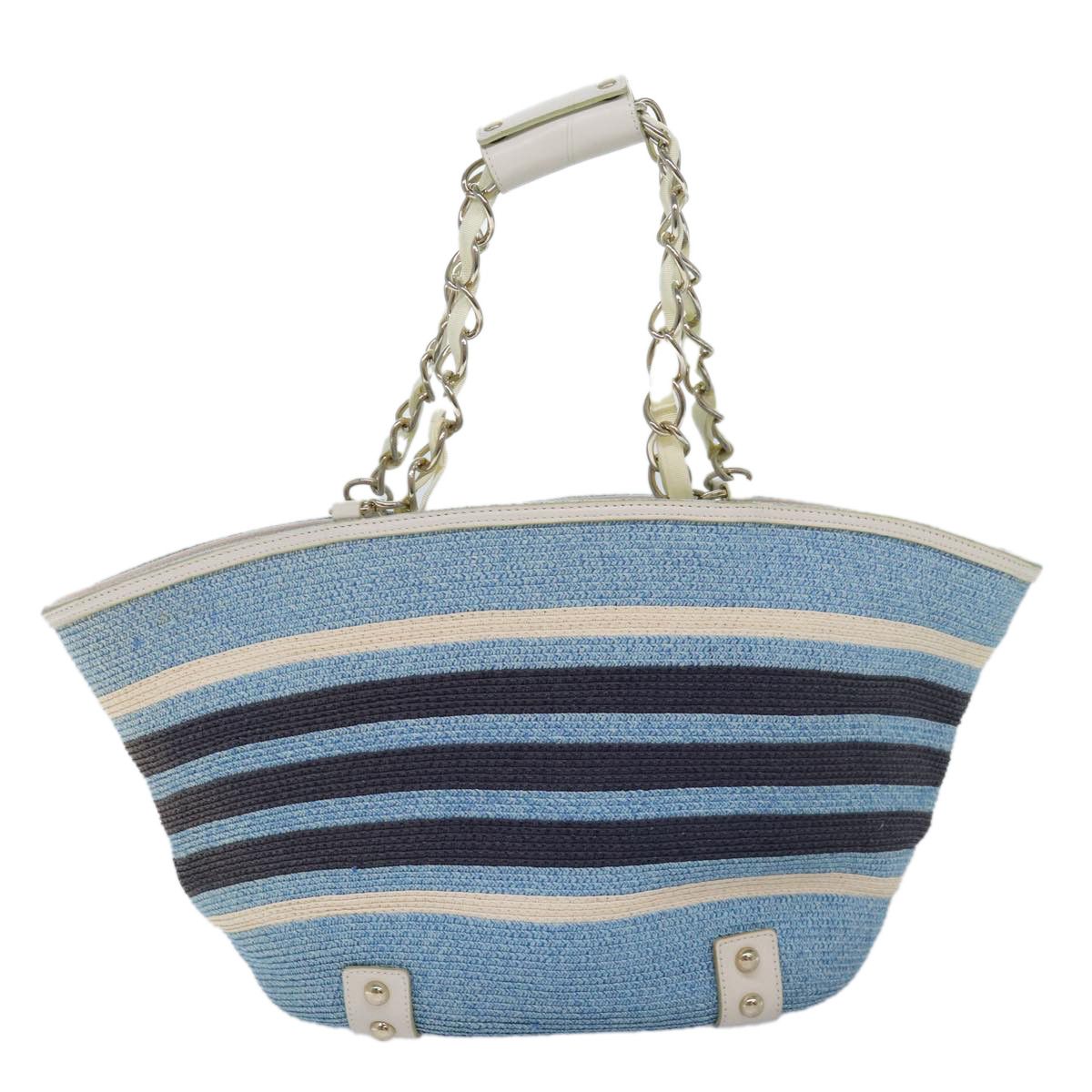 Burberry Blue Canvas Tote Bag (Pre-Owned) Size ONE SIZE - 2 Thumbnail