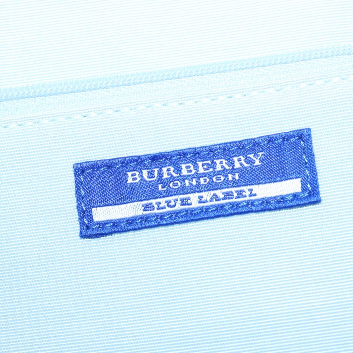 Burberry Blue Canvas Tote Bag (Pre-Owned) Size ONE SIZE - 8 Thumbnail