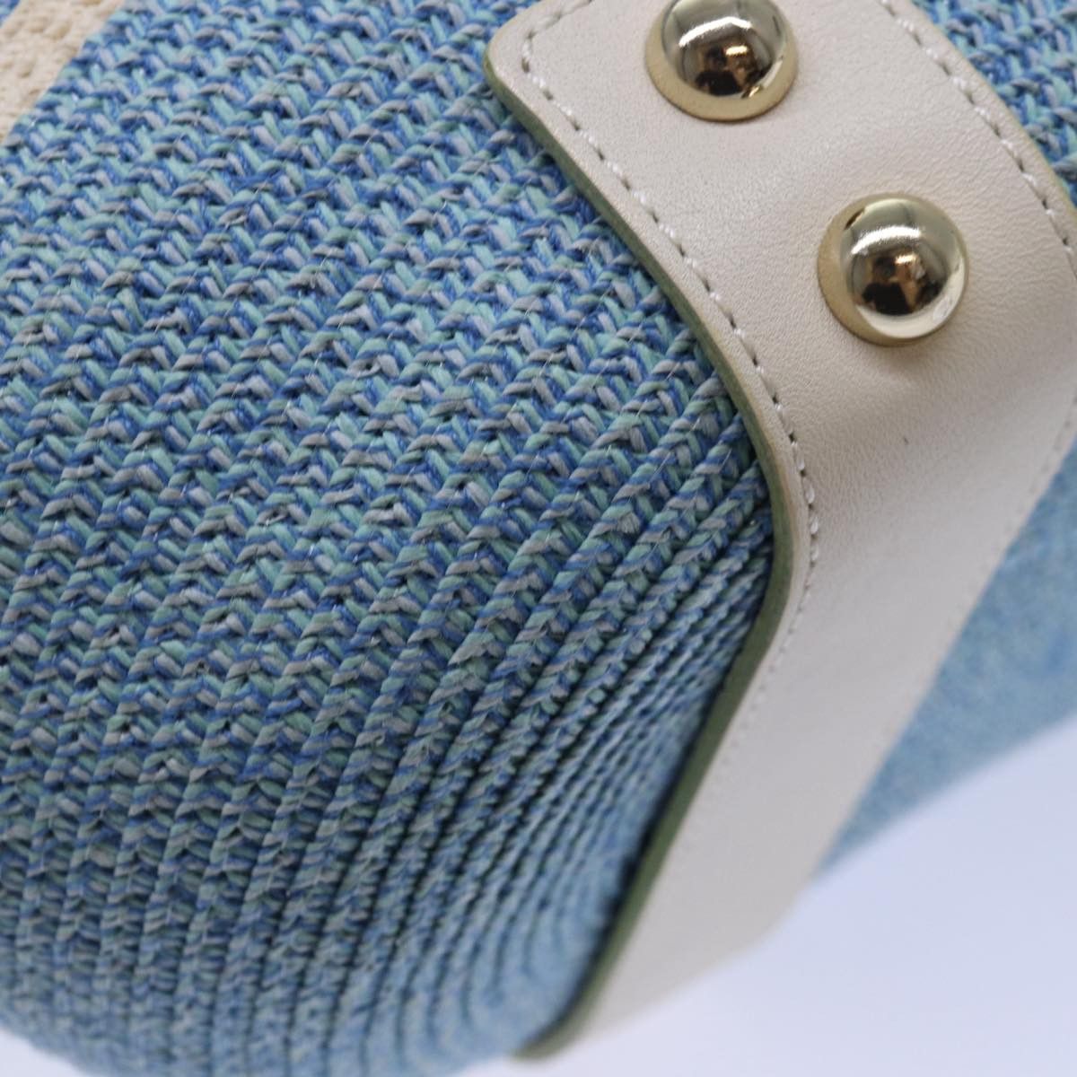 Burberry Blue Canvas Tote Bag (Pre-Owned) Size ONE SIZE - 16 Thumbnail