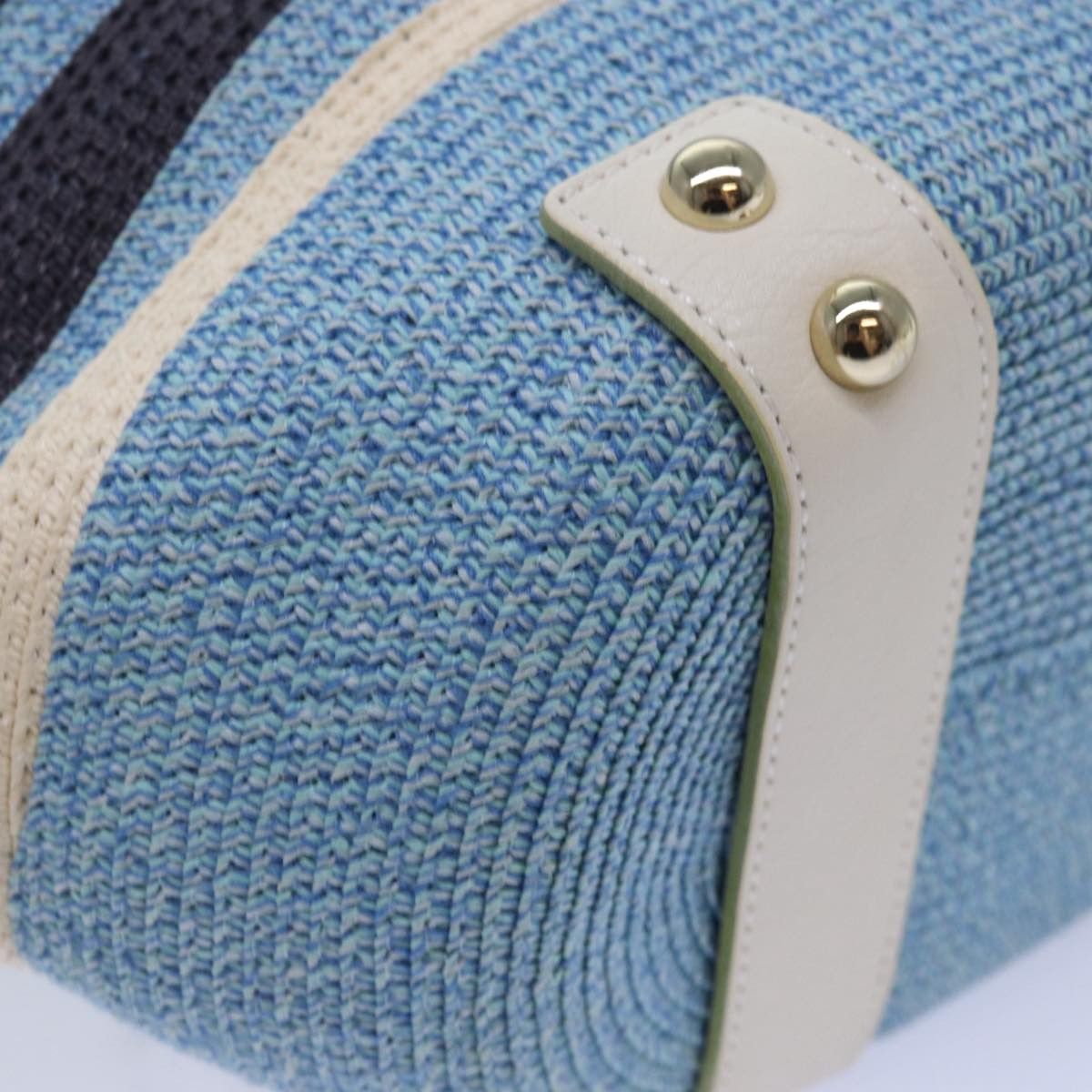 Burberry Blue Canvas Tote Bag (Pre-Owned) Size ONE SIZE - 14 Thumbnail