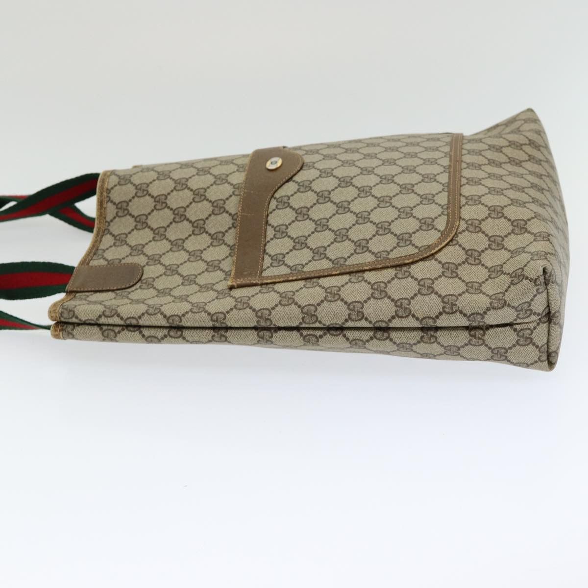 Gucci Gg Canvas Beige Canvas Tote Bag (Pre-Owned) Size ONE SIZE - 5 Thumbnail