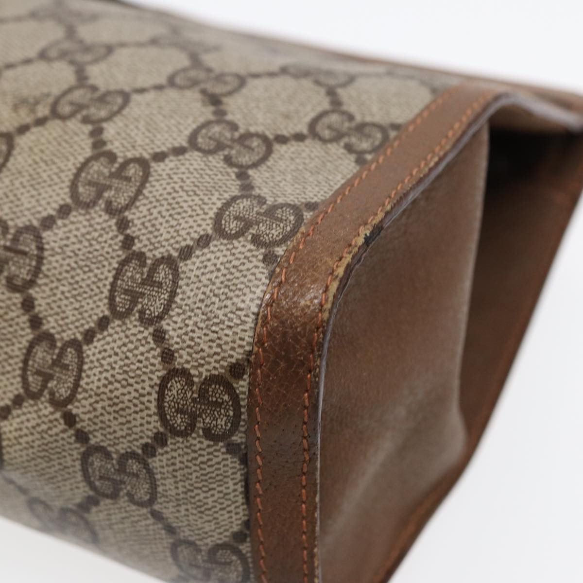 Gucci Ophidia Beige Canvas Clutch Bag (Pre-Owned) Size ONE SIZE - 10 Thumbnail