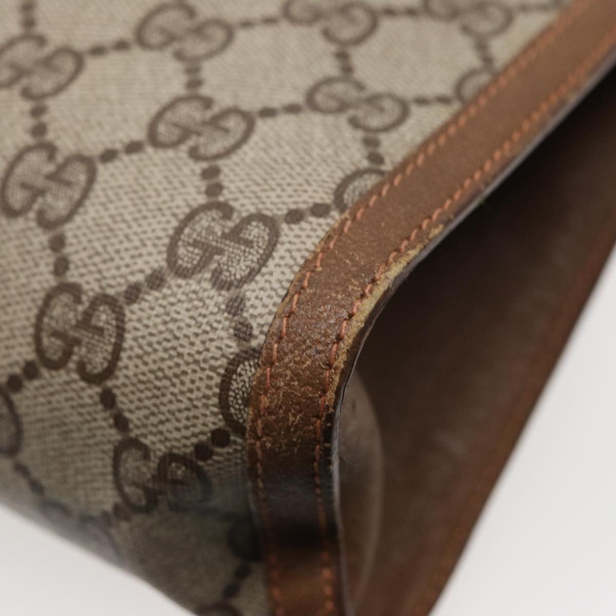 Gucci Ophidia Beige Canvas Clutch Bag (Pre-Owned) Size ONE SIZE - 12 Thumbnail