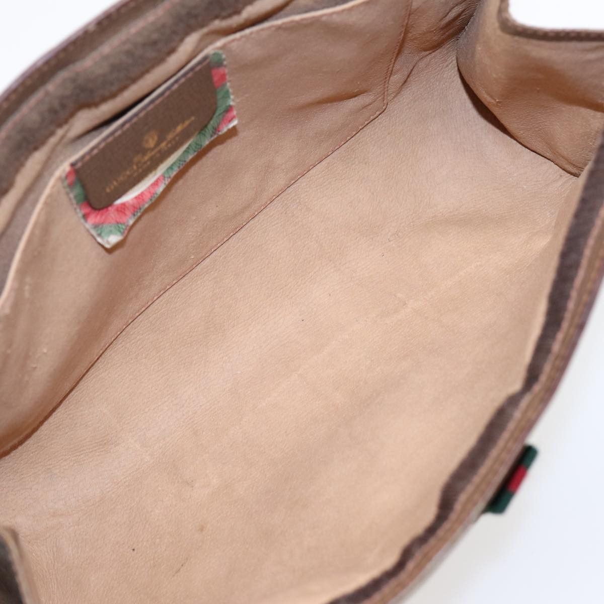 Gucci Ophidia Beige Canvas Clutch Bag (Pre-Owned) Size ONE SIZE - 5 Thumbnail