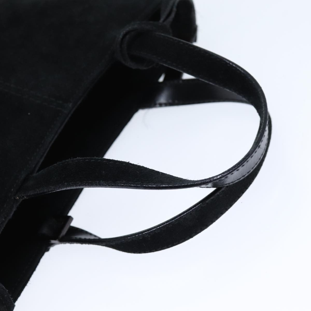 Gucci Sylvie Black Suede Handbag (Pre-Owned) Size ONE SIZE - 14 Thumbnail