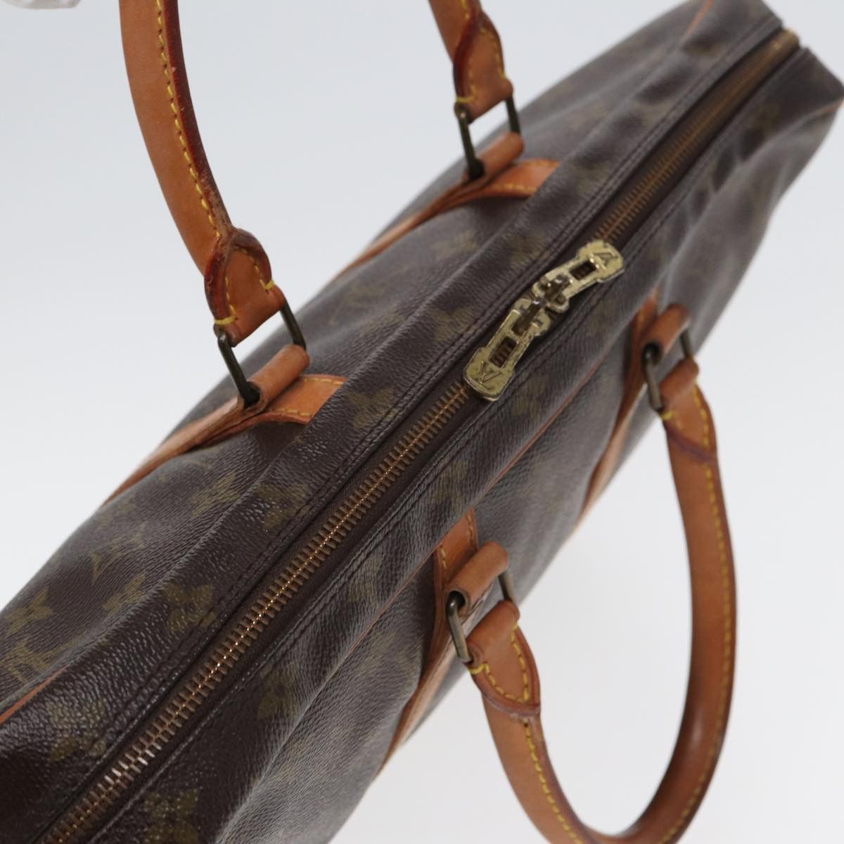 Louis Vuitton Voyage Brown Canvas Handbag (Pre-Owned) Size ONE SIZE - 4 Thumbnail