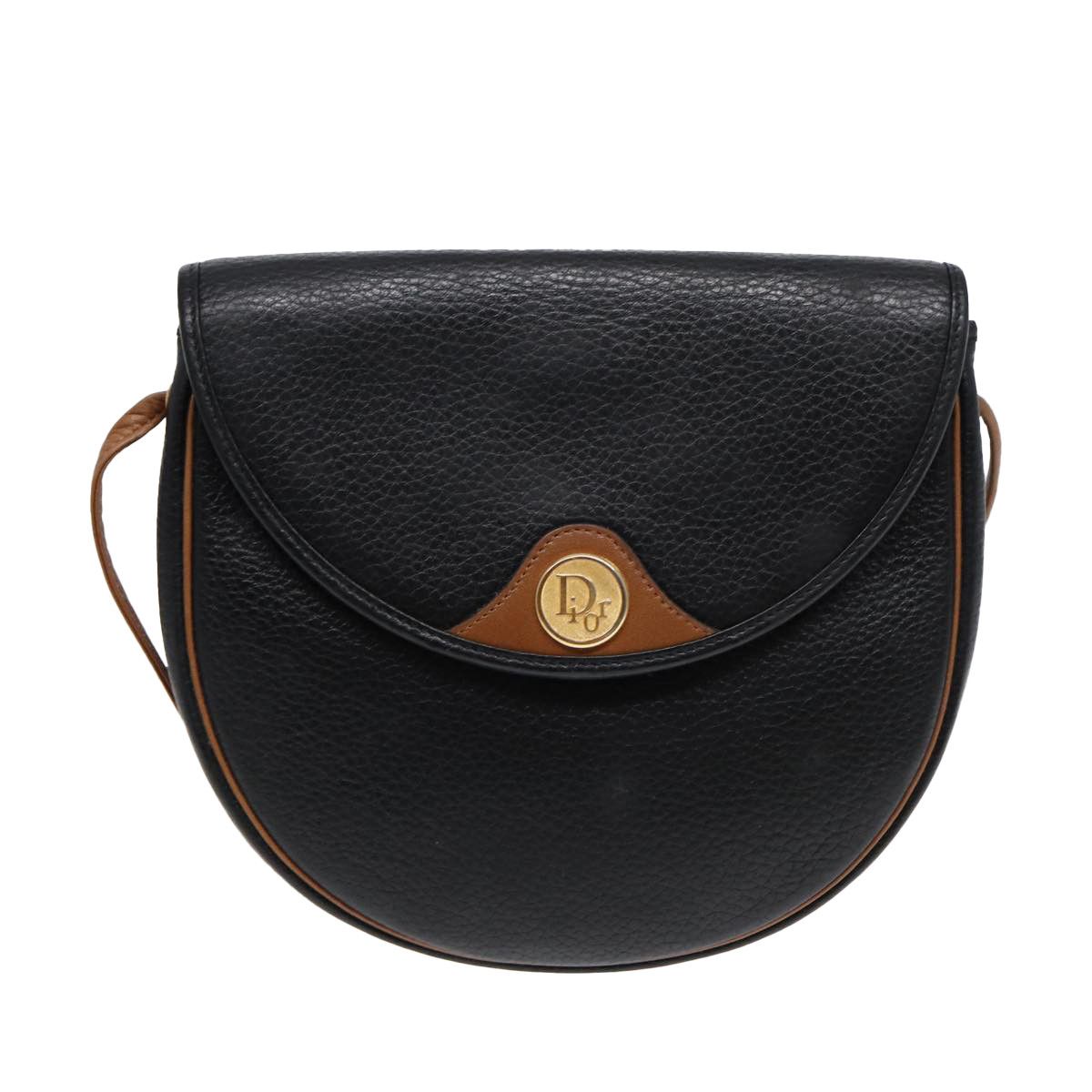 Dior Cd Black Leather Shoulder Bag (Pre-Owned) Size ONE SIZE - 17 Thumbnail