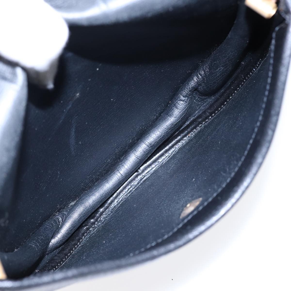 Dior Cd Black Leather Shoulder Bag (Pre-Owned) Size ONE SIZE - 7 Thumbnail