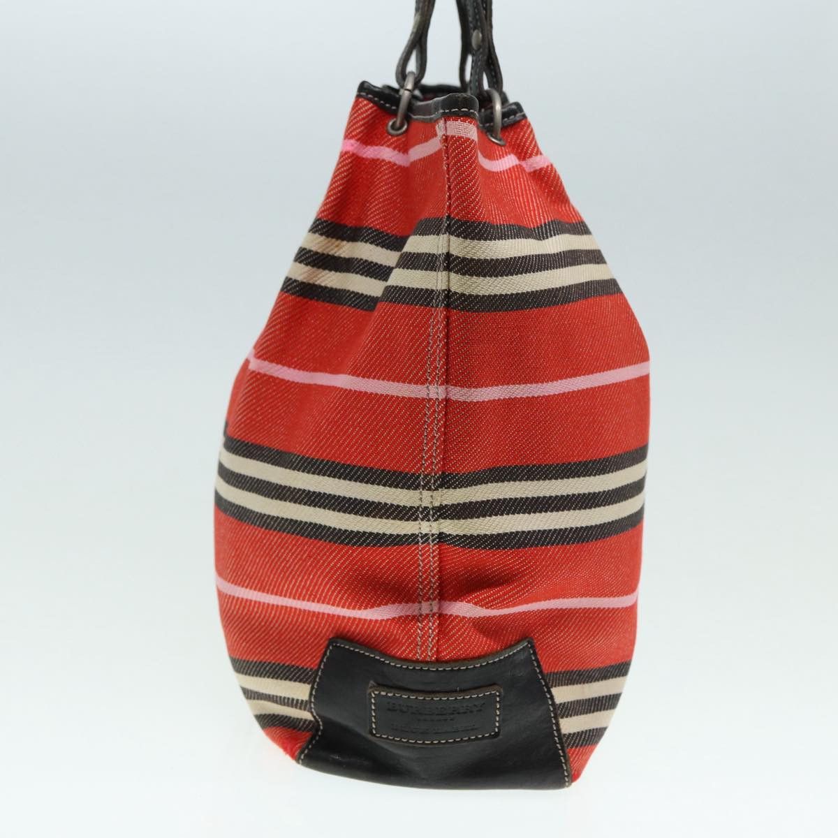 Burberry Red Canvas Tote Bag (Pre-Owned) Size ONE SIZE - 3 Thumbnail