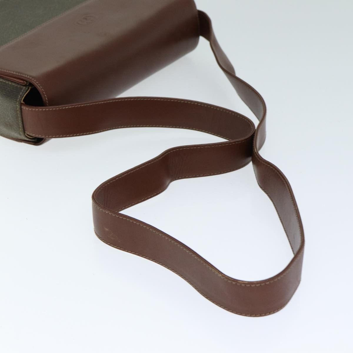 Gucci Brown Canvas Shoulder Bag (Pre-Owned) Size ONE SIZE - 10 Thumbnail