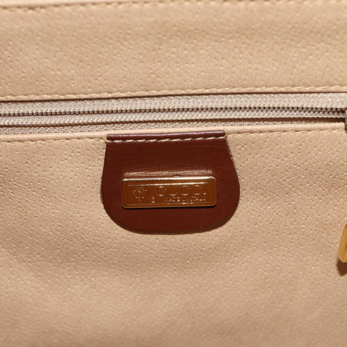 Gucci Brown Canvas Shoulder Bag (Pre-Owned) Size ONE SIZE - 6 Thumbnail