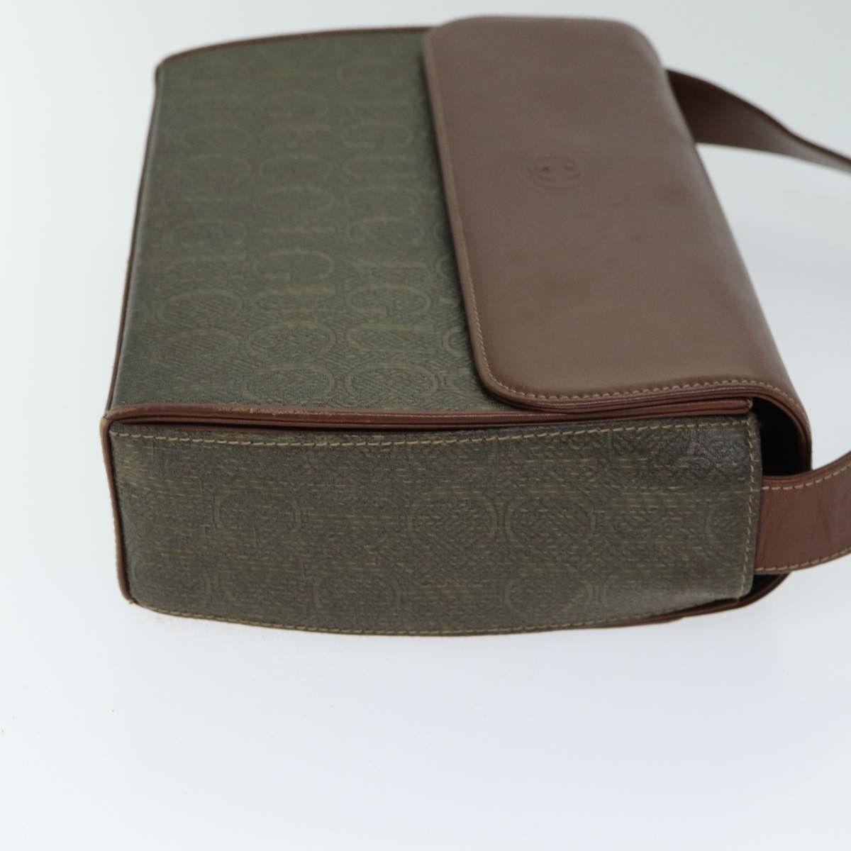 Gucci Brown Canvas Shoulder Bag (Pre-Owned) Size ONE SIZE - 8 Thumbnail