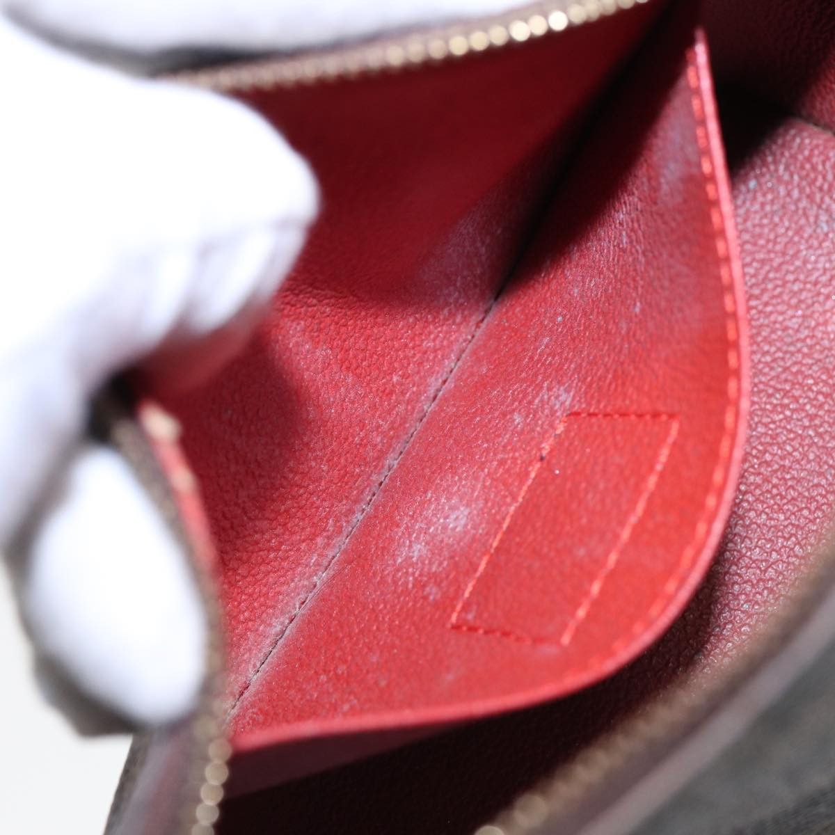 Louis Vuitton Trousse A Maquillage Brush Brown Canvas Clutch Bag Size ONE SIZE - 17 Thumbnail