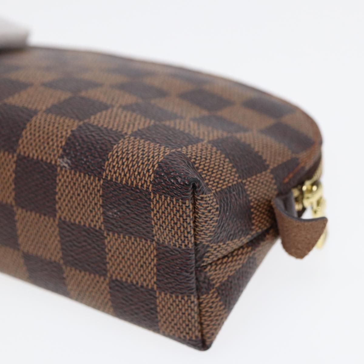 Louis Vuitton Trousse A Maquillage Brush Brown Canvas Clutch Bag Size ONE SIZE - 7 Thumbnail