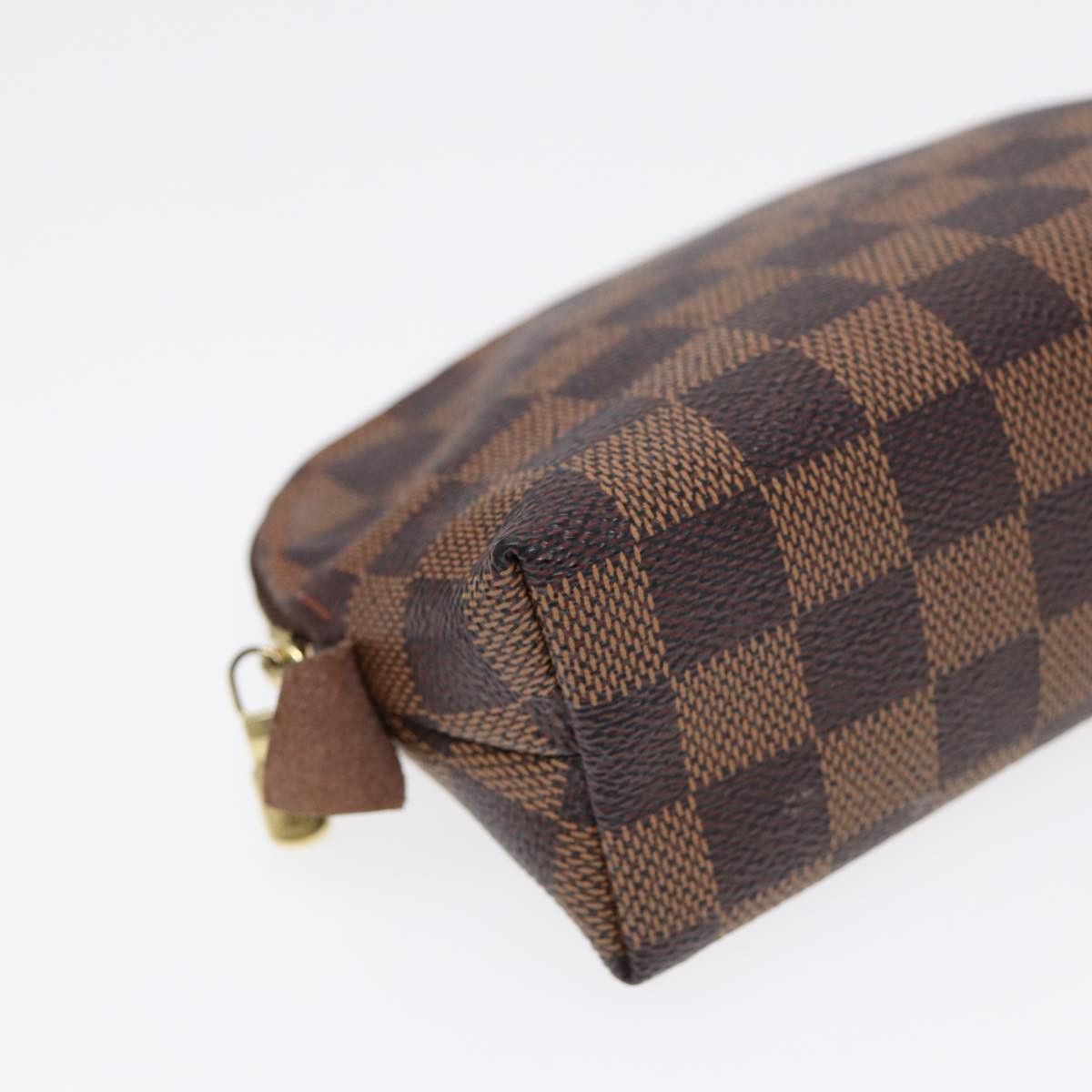 Louis Vuitton Trousse A Maquillage Brush Brown Canvas Clutch Bag Size ONE SIZE - 6 Thumbnail