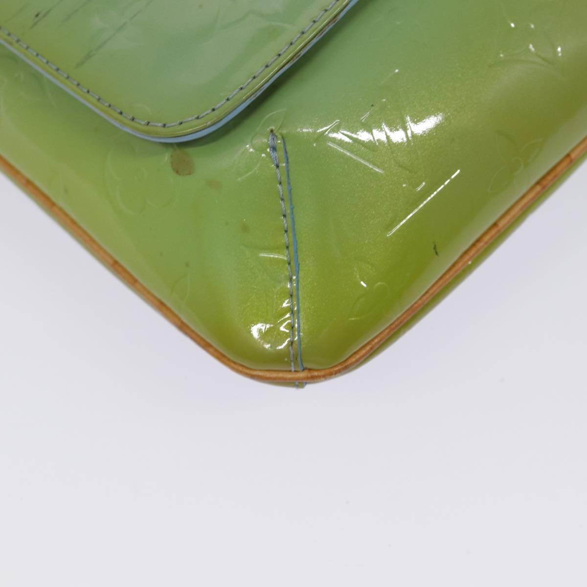 Louis Vuitton Thompson Street Green Patent Leather Shoulder Bag Size ONE SIZE - 11 Thumbnail