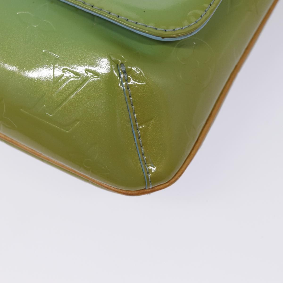 Louis Vuitton Thompson Street Green Patent Leather Shoulder Bag Size ONE SIZE - 8 Thumbnail