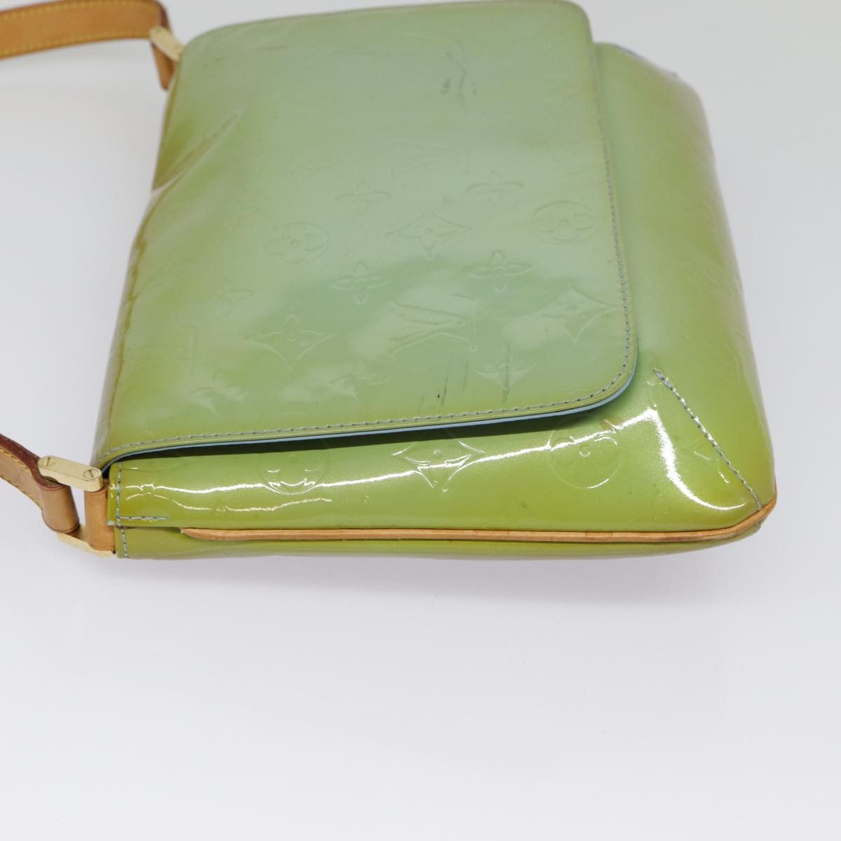 Louis Vuitton Thompson Street Green Patent Leather Shoulder Bag Size ONE SIZE - 4 Thumbnail