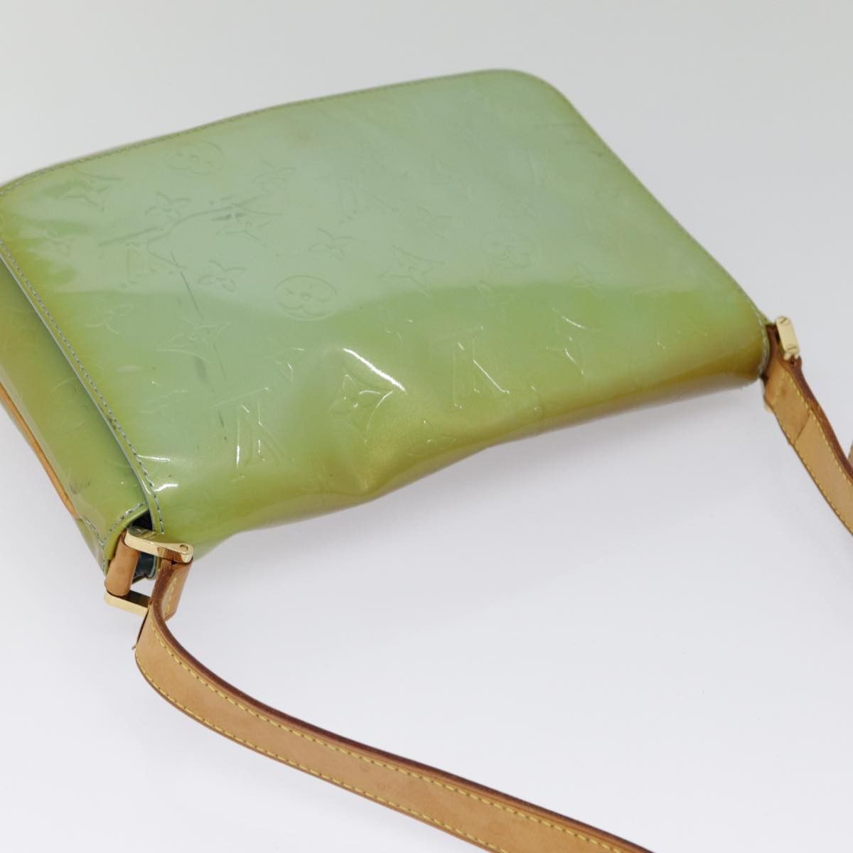 Louis Vuitton Thompson Street Green Patent Leather Shoulder Bag Size ONE SIZE - 18 Thumbnail