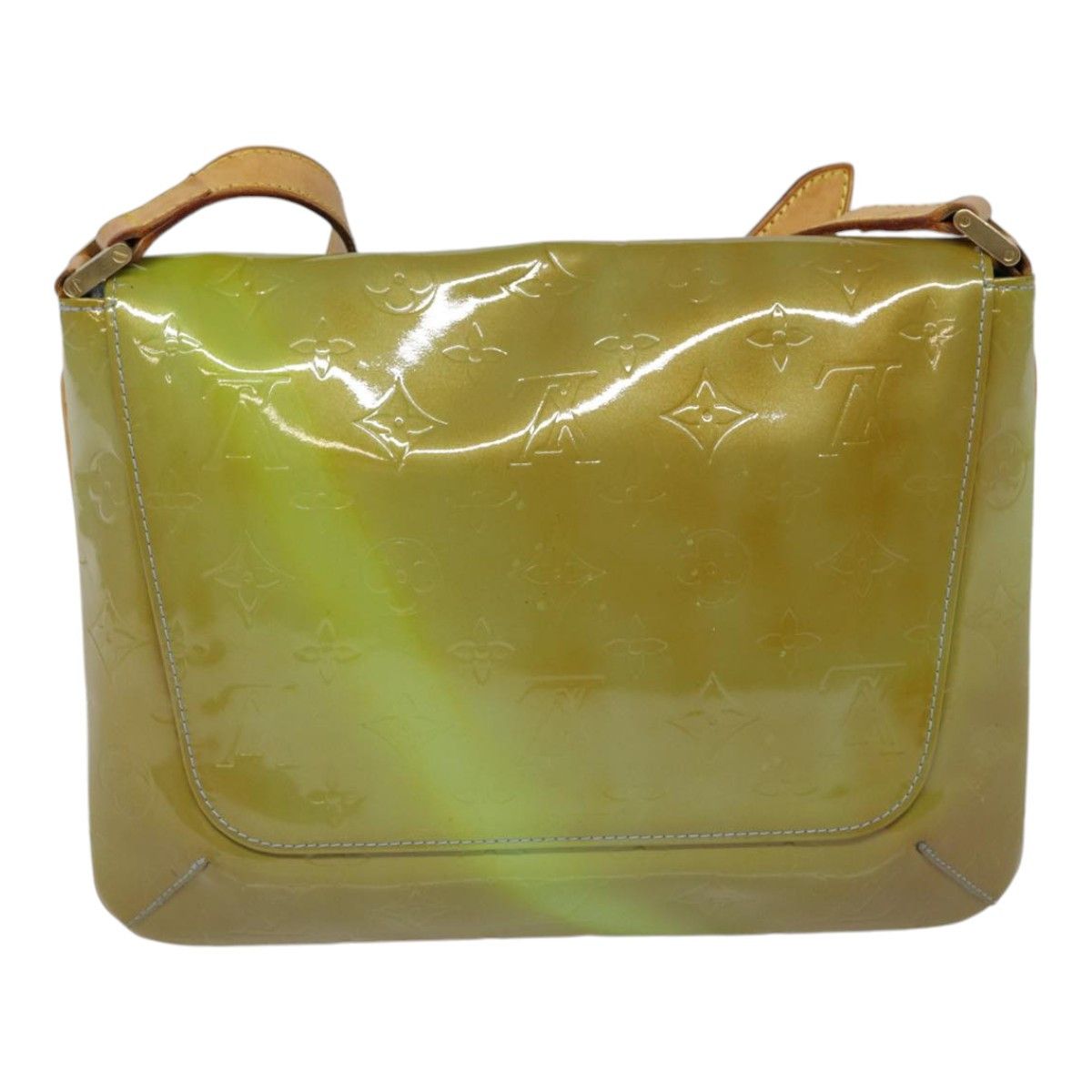 Louis Vuitton Thompson Street Green Patent Leather Shoulder Bag Size ONE SIZE - 2 Thumbnail