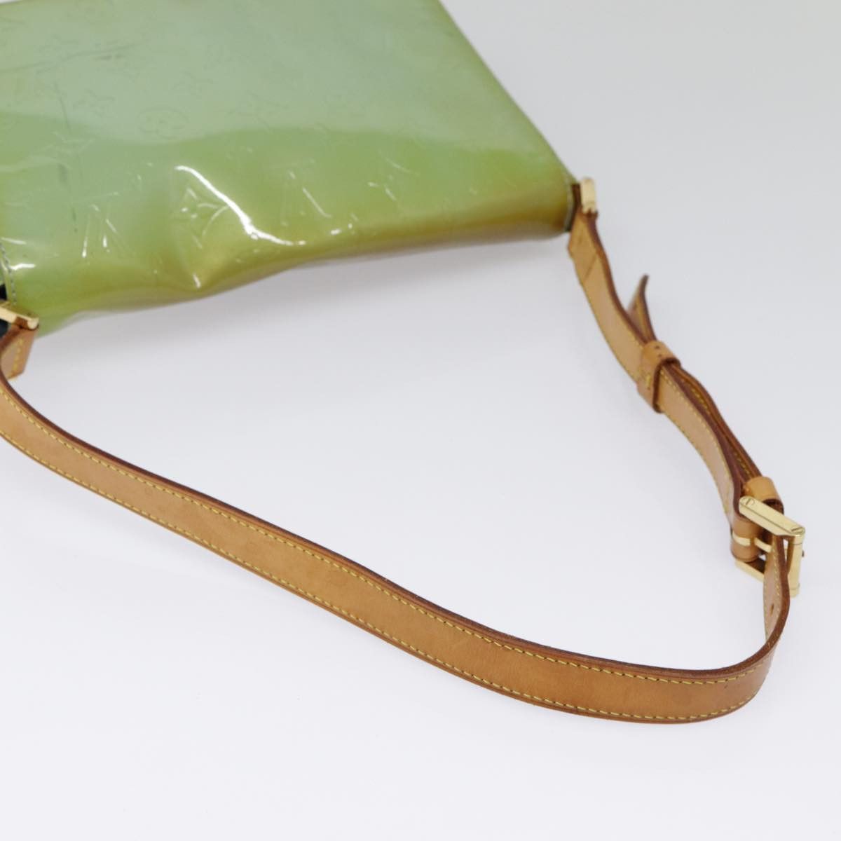 Louis Vuitton Thompson Street Green Patent Leather Shoulder Bag Size ONE SIZE - 5 Thumbnail