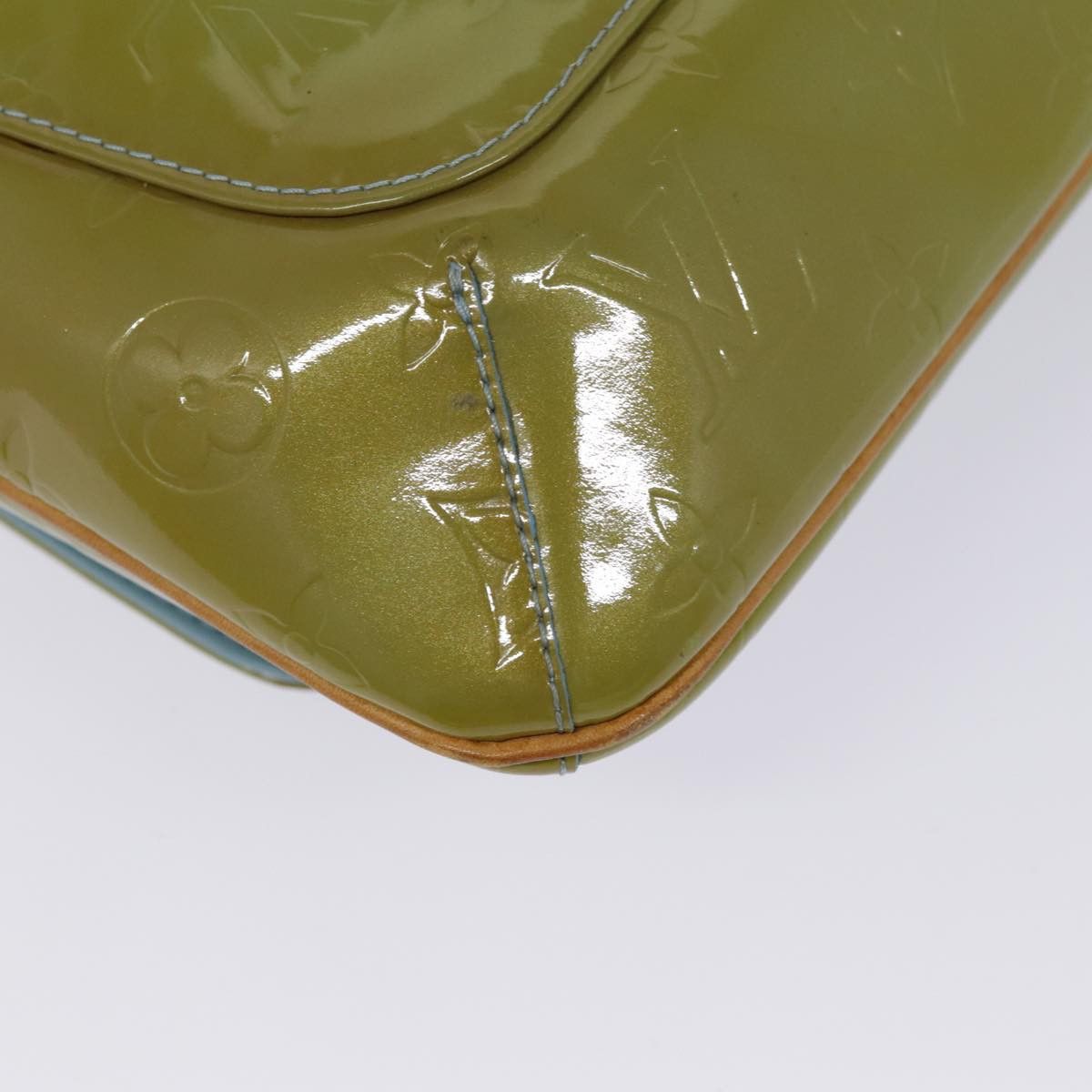 Louis Vuitton Thompson Street Green Patent Leather Shoulder Bag Size ONE SIZE - 10 Thumbnail