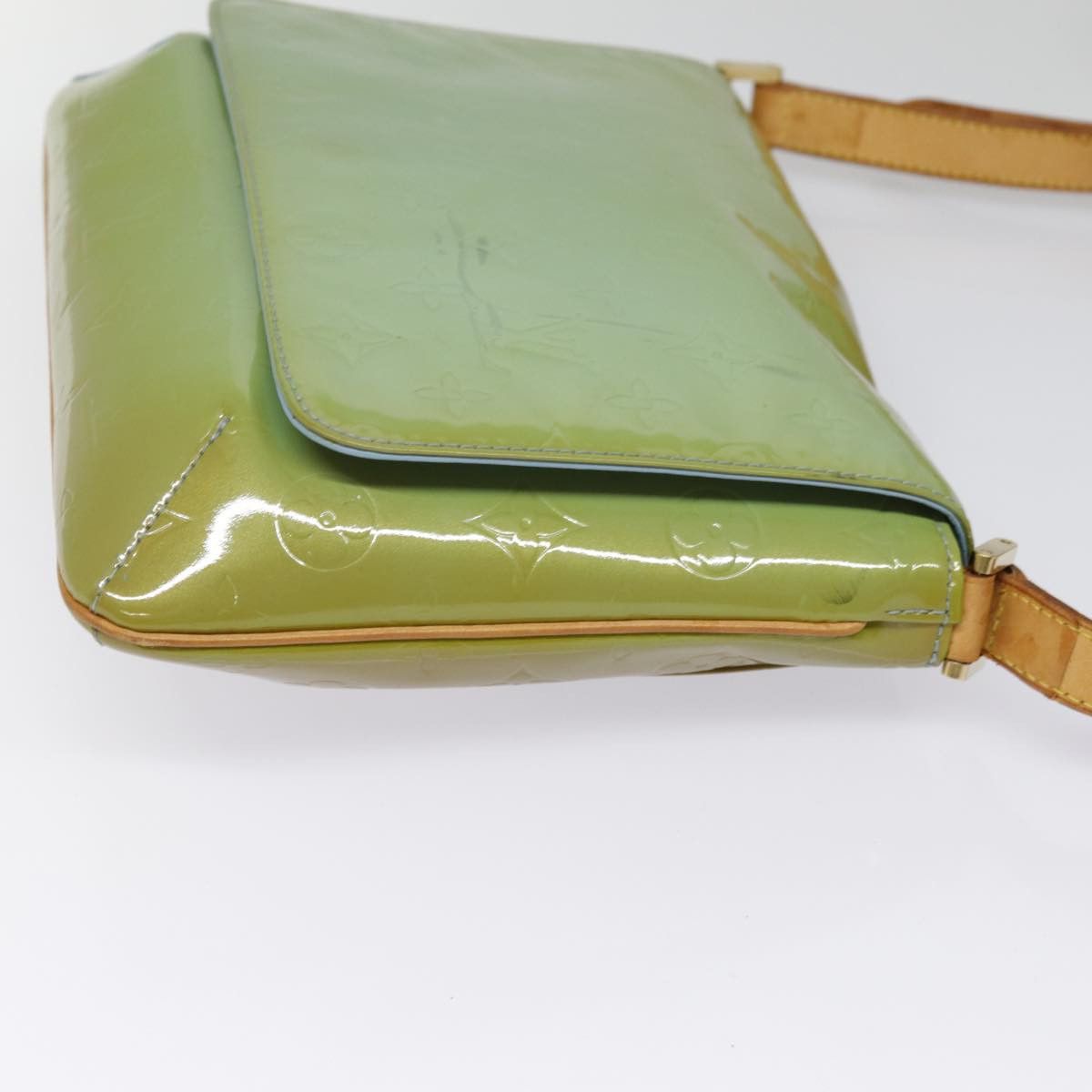 Louis Vuitton Thompson Street Green Patent Leather Shoulder Bag Size ONE SIZE - 3 Thumbnail
