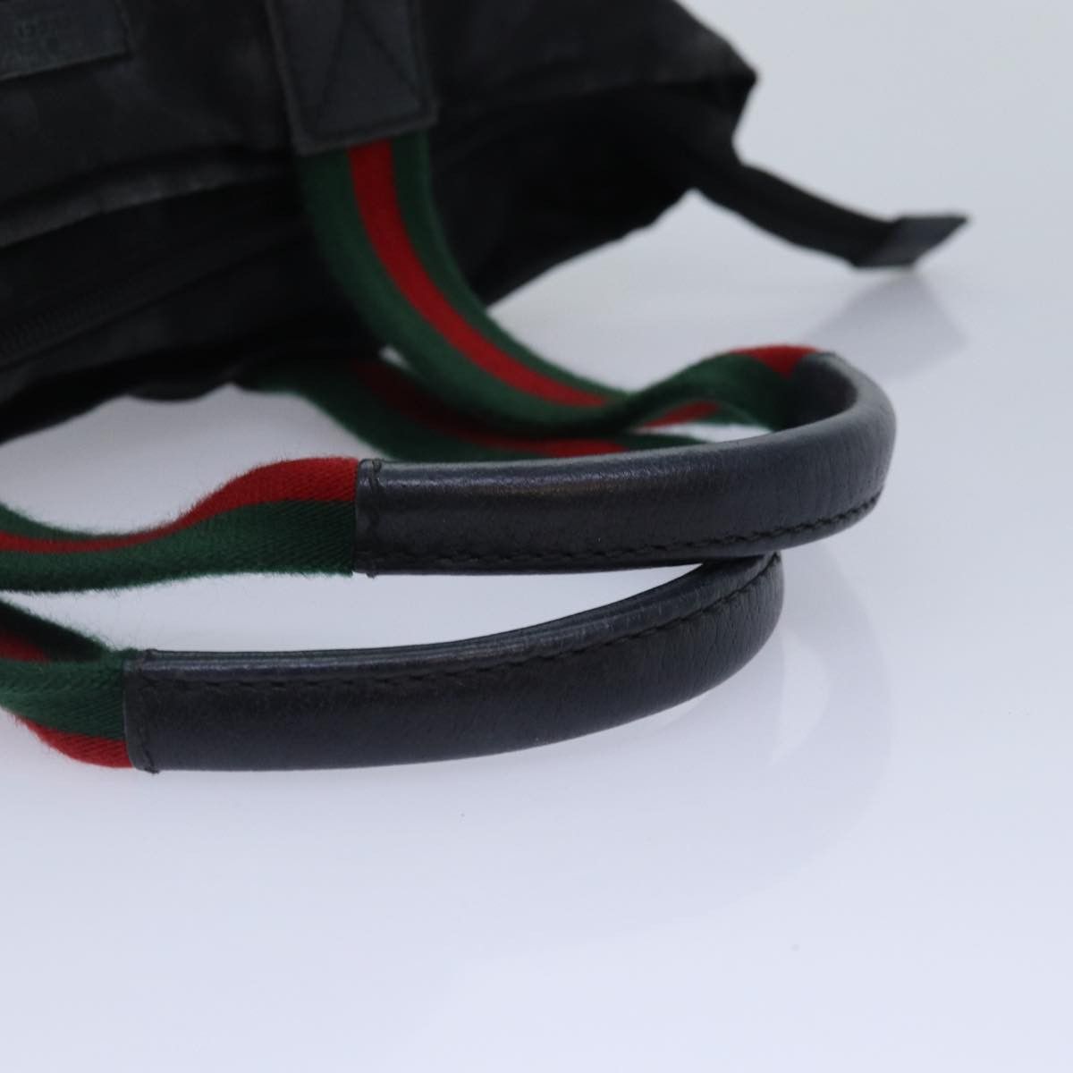 Gucci Gg Canvas Black Canvas Tote Bag (Pre-Owned) Size ONE SIZE - 6 Thumbnail
