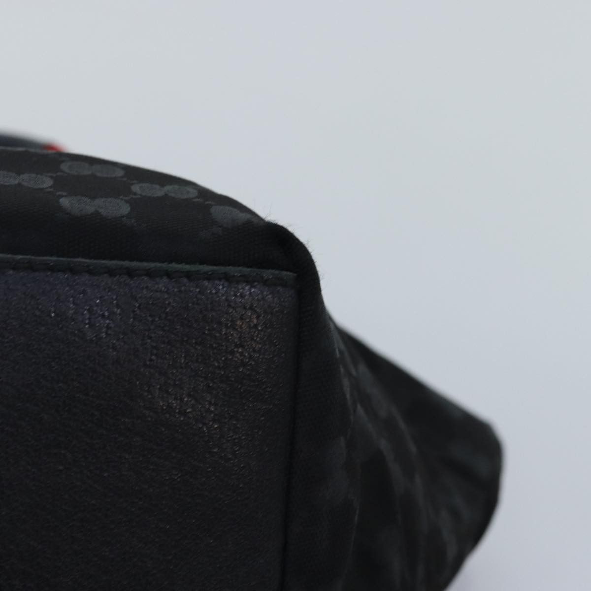 Gucci Gg Canvas Black Canvas Tote Bag (Pre-Owned) Size ONE SIZE - 9 Thumbnail