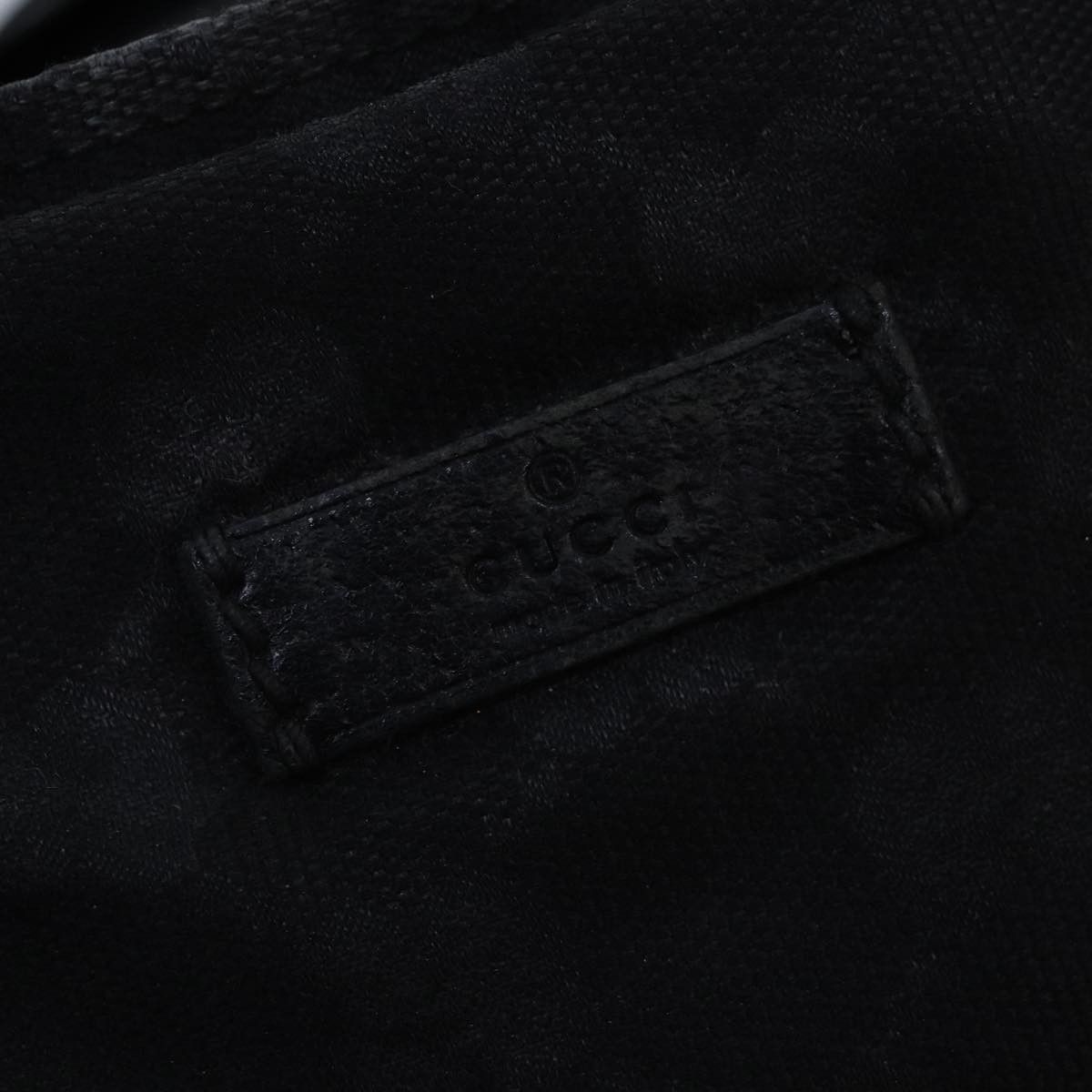 Gucci Gg Canvas Black Canvas Tote Bag (Pre-Owned) Size ONE SIZE - 20 Thumbnail