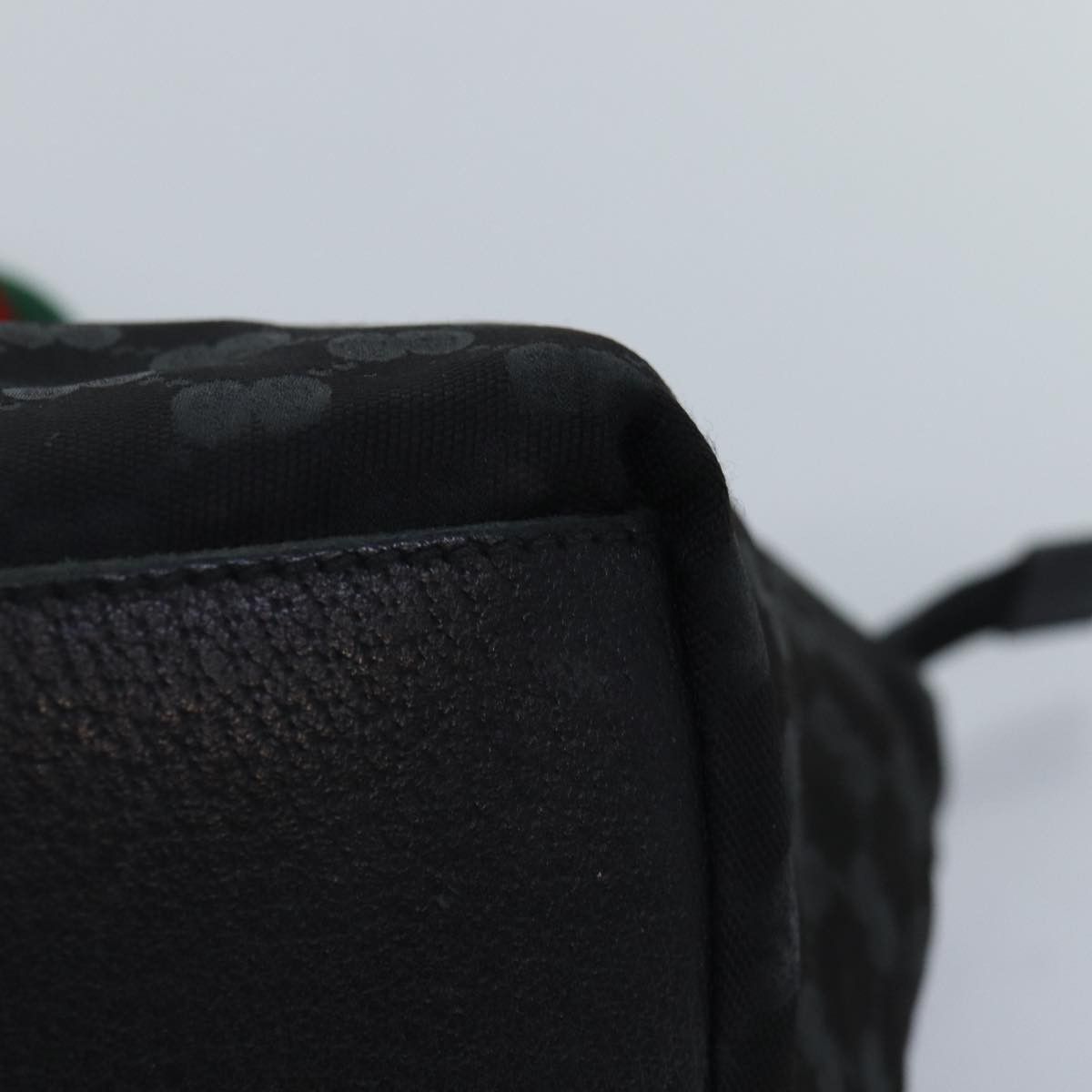 Gucci Gg Canvas Black Canvas Tote Bag (Pre-Owned) Size ONE SIZE - 10 Thumbnail