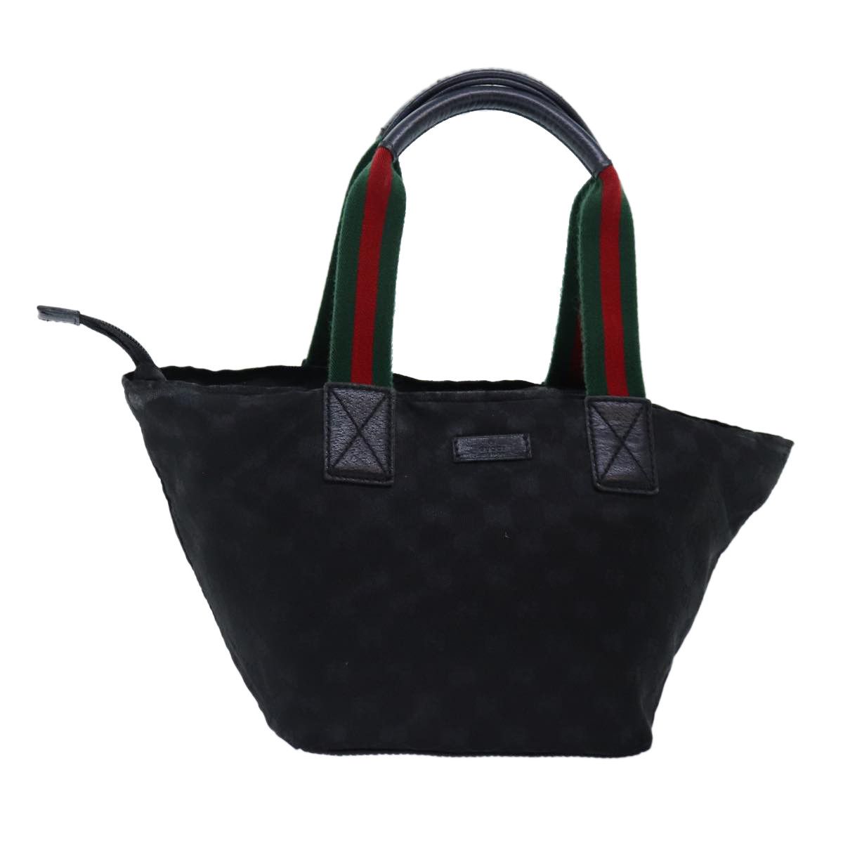 Gucci Gg Canvas Black Canvas Tote Bag (Pre-Owned) Size ONE SIZE - 18 Thumbnail