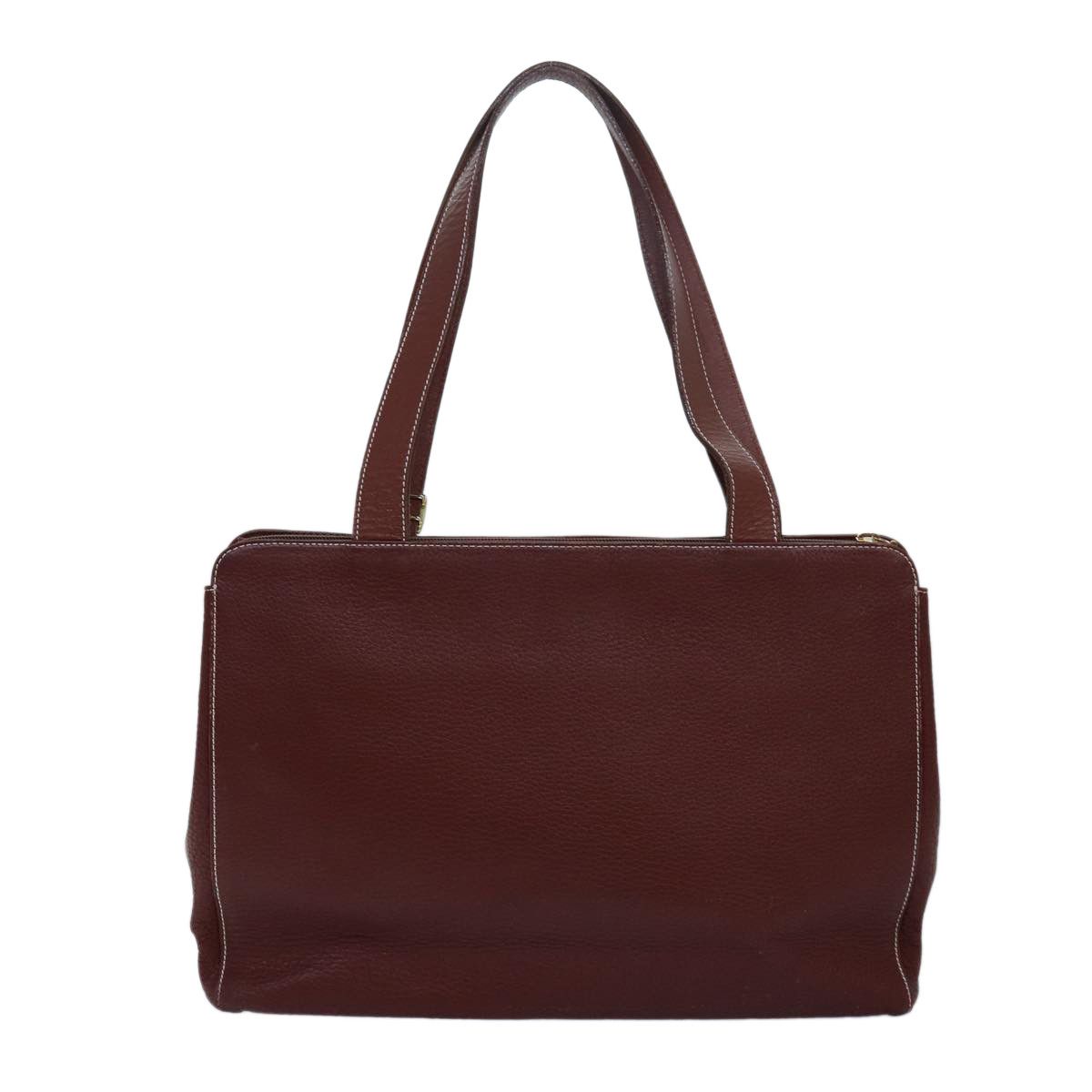 Burberry Nova Check Brown Leather Tote Bag (Pre-Owned) Size ONE SIZE - 2 Thumbnail