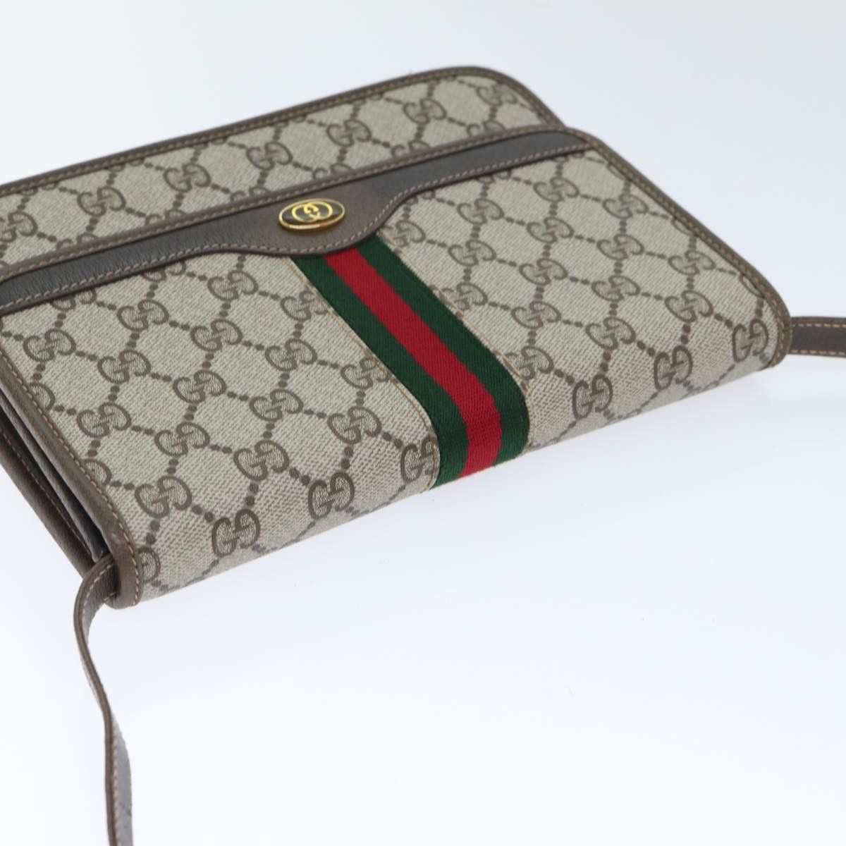 Gucci Gg Canvas Beige Canvas Shoulder Bag (Pre-Owned) Size ONE SIZE - 18 Thumbnail