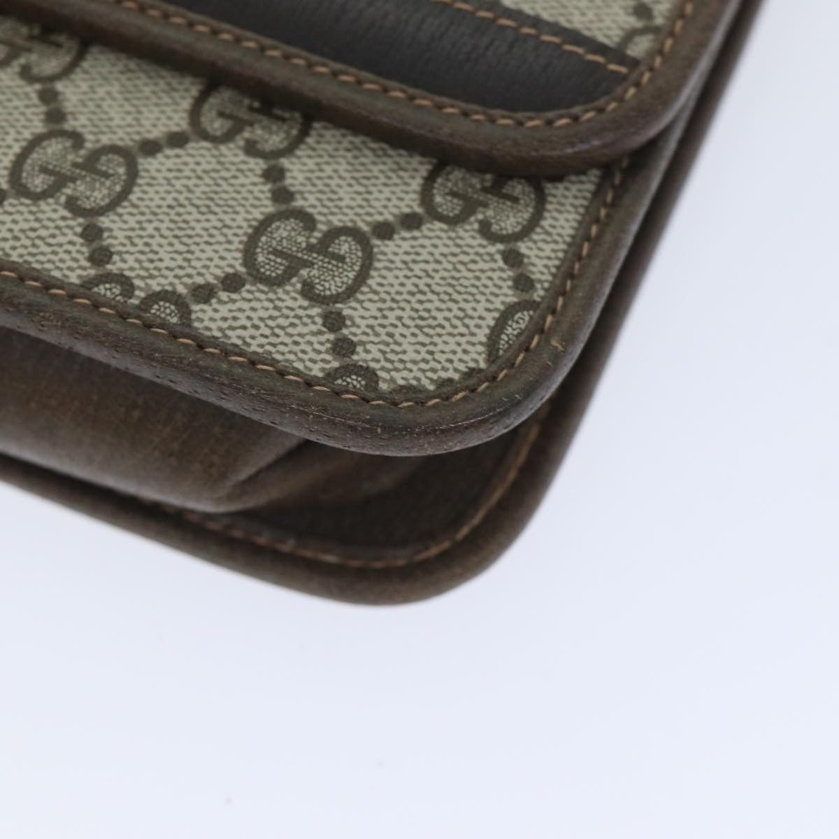 Gucci Gg Canvas Beige Canvas Shoulder Bag (Pre-Owned) Size ONE SIZE - 17 Thumbnail