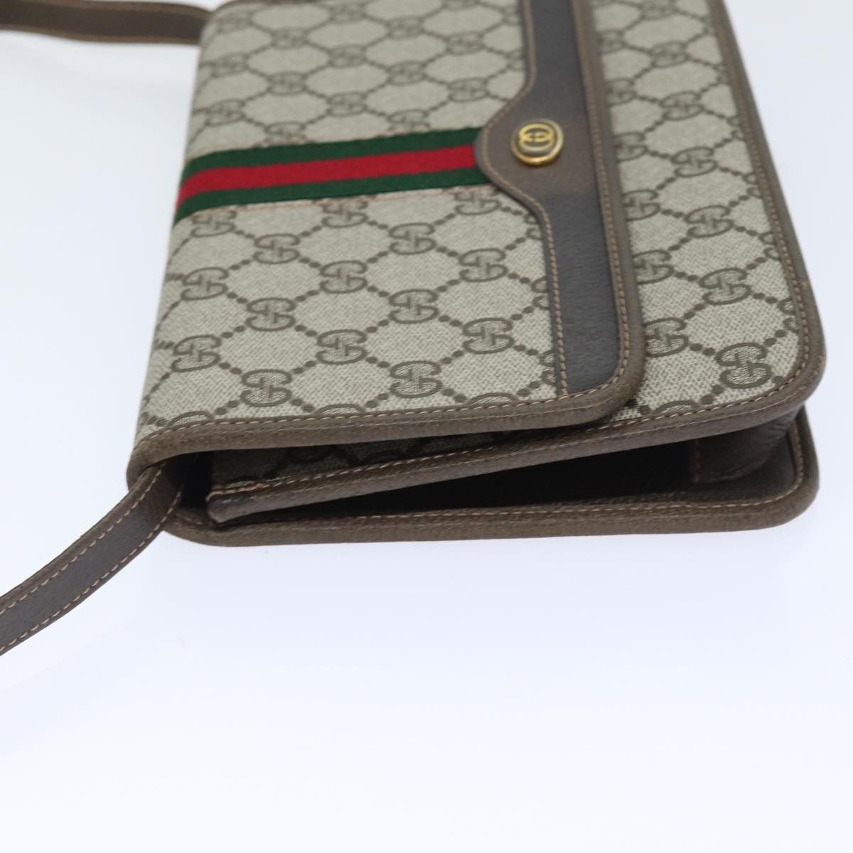 Gucci Gg Canvas Beige Canvas Shoulder Bag (Pre-Owned) Size ONE SIZE - 3 Thumbnail