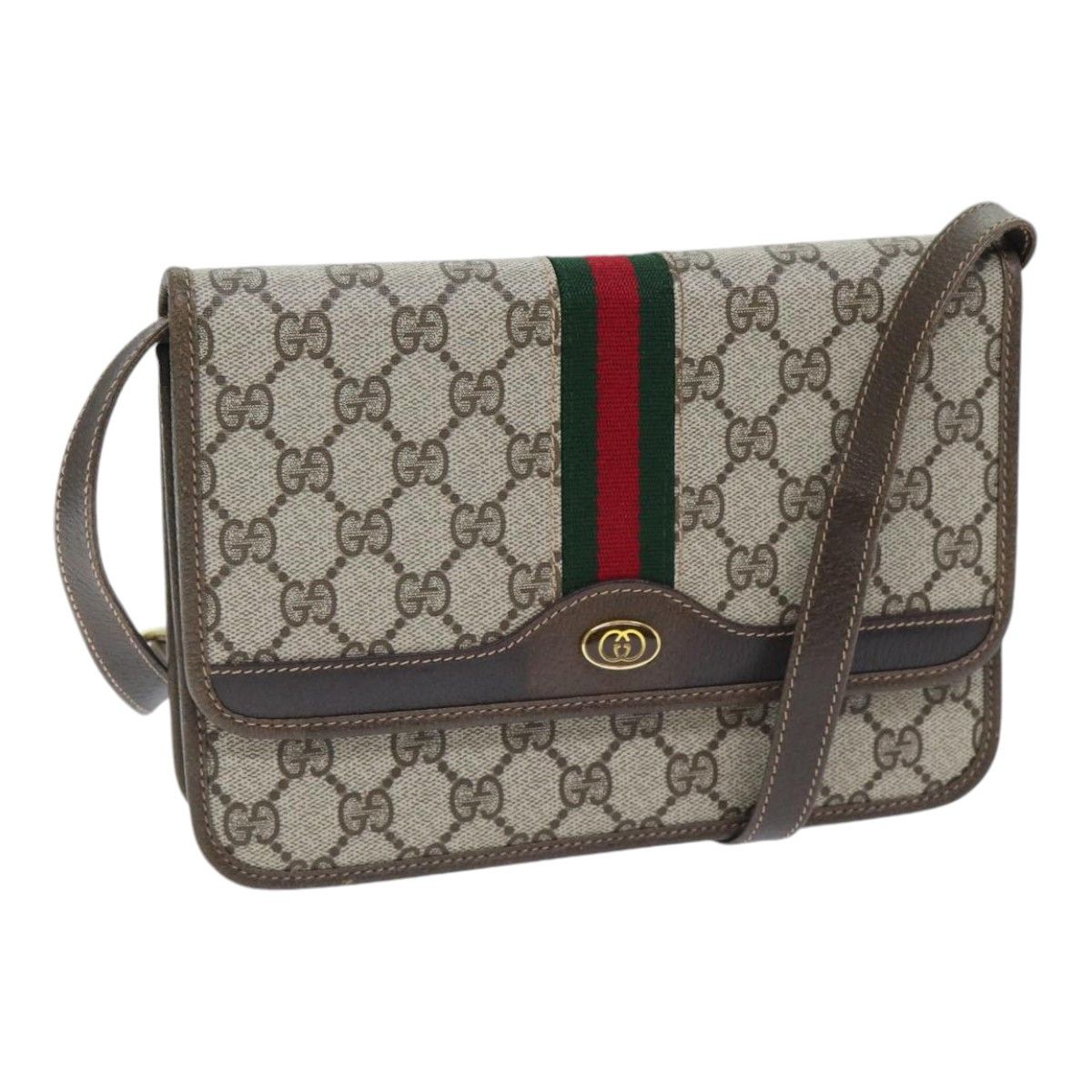 Gucci Gg Canvas Beige Canvas Shoulder Bag (Pre-Owned) Size ONE SIZE - 19 Thumbnail