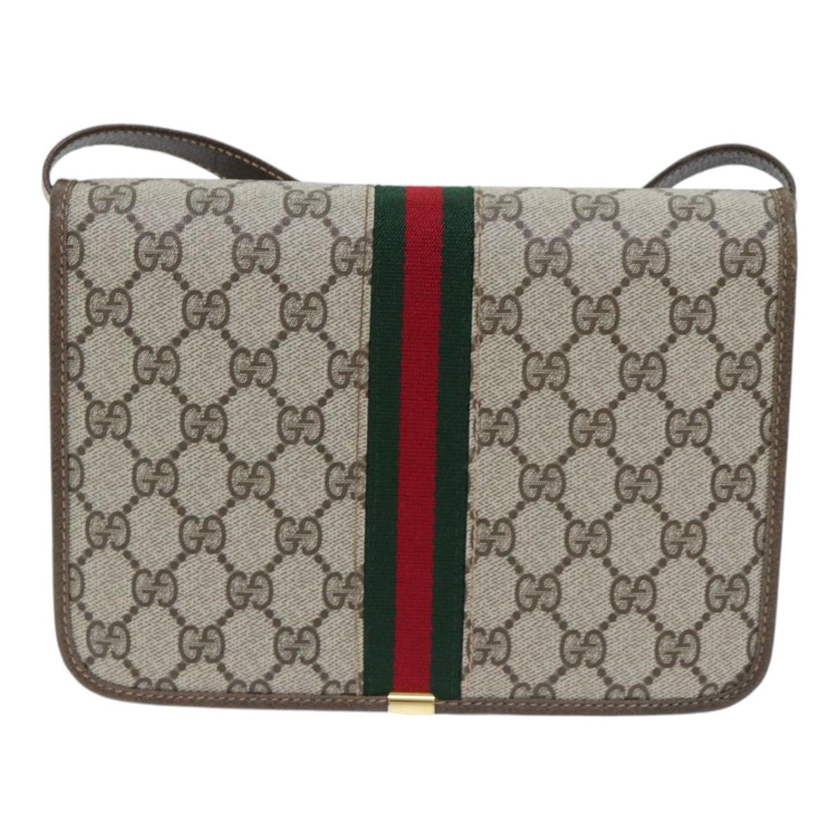 Gucci Gg Canvas Beige Canvas Shoulder Bag (Pre-Owned) Size ONE SIZE - 2 Thumbnail