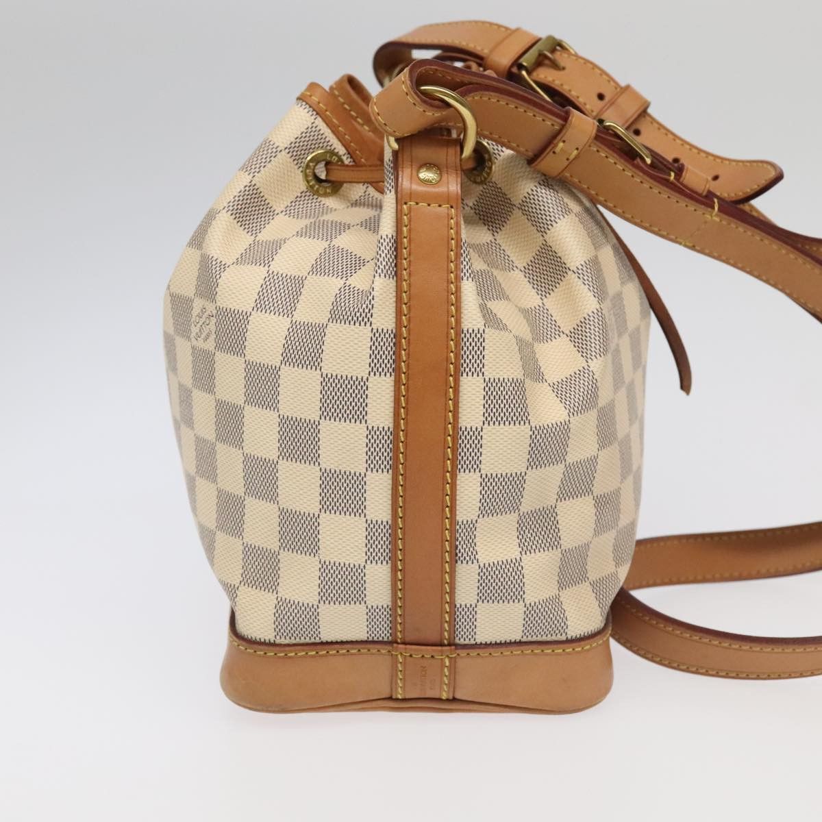 Louis Vuitton Noé Bb White Canvas Shoulder Bag (Pre-Owned) Size ONE SIZE - 4 Thumbnail