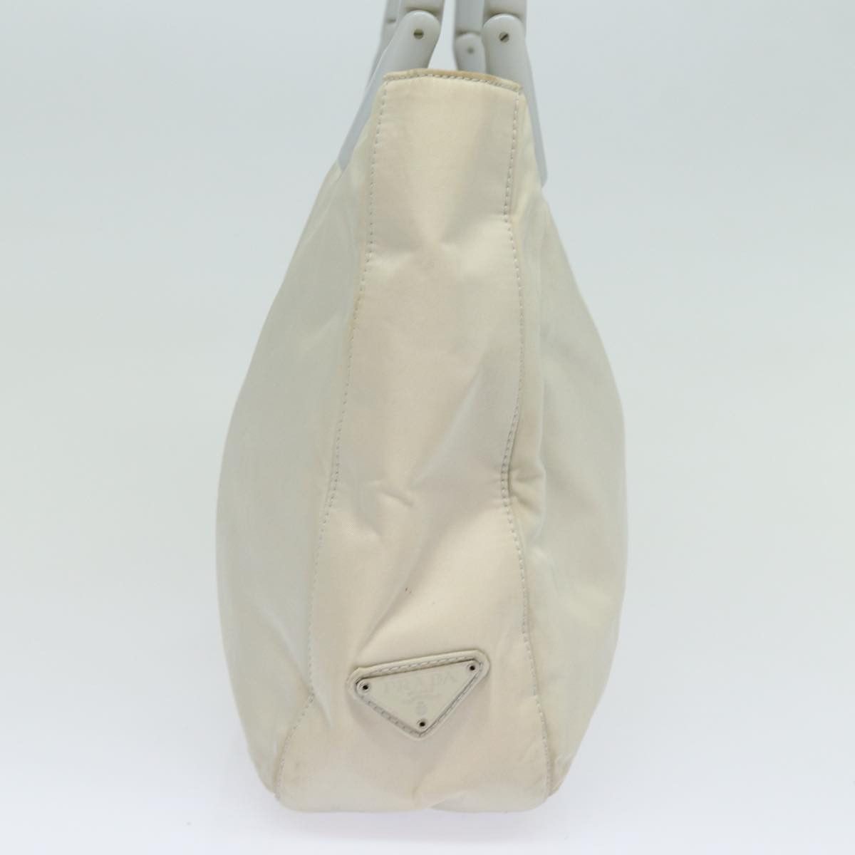 Prada Tessuto Ecru Synthetic Shoulder Bag (Pre-Owned) Size ONE SIZE - 9 Thumbnail