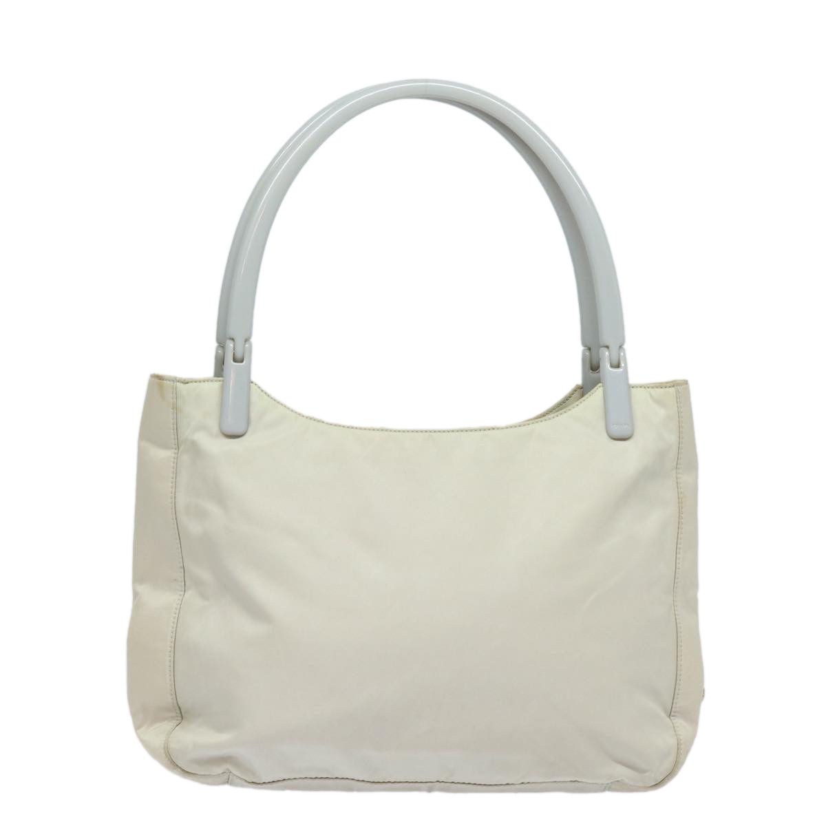 Prada Tessuto Ecru Synthetic Shoulder Bag (Pre-Owned) Size ONE SIZE - 2 Thumbnail