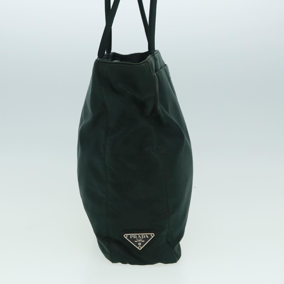 Prada Tessuto Khaki Canvas Tote Bag (Pre-Owned) Size ONE SIZE - 13 Thumbnail