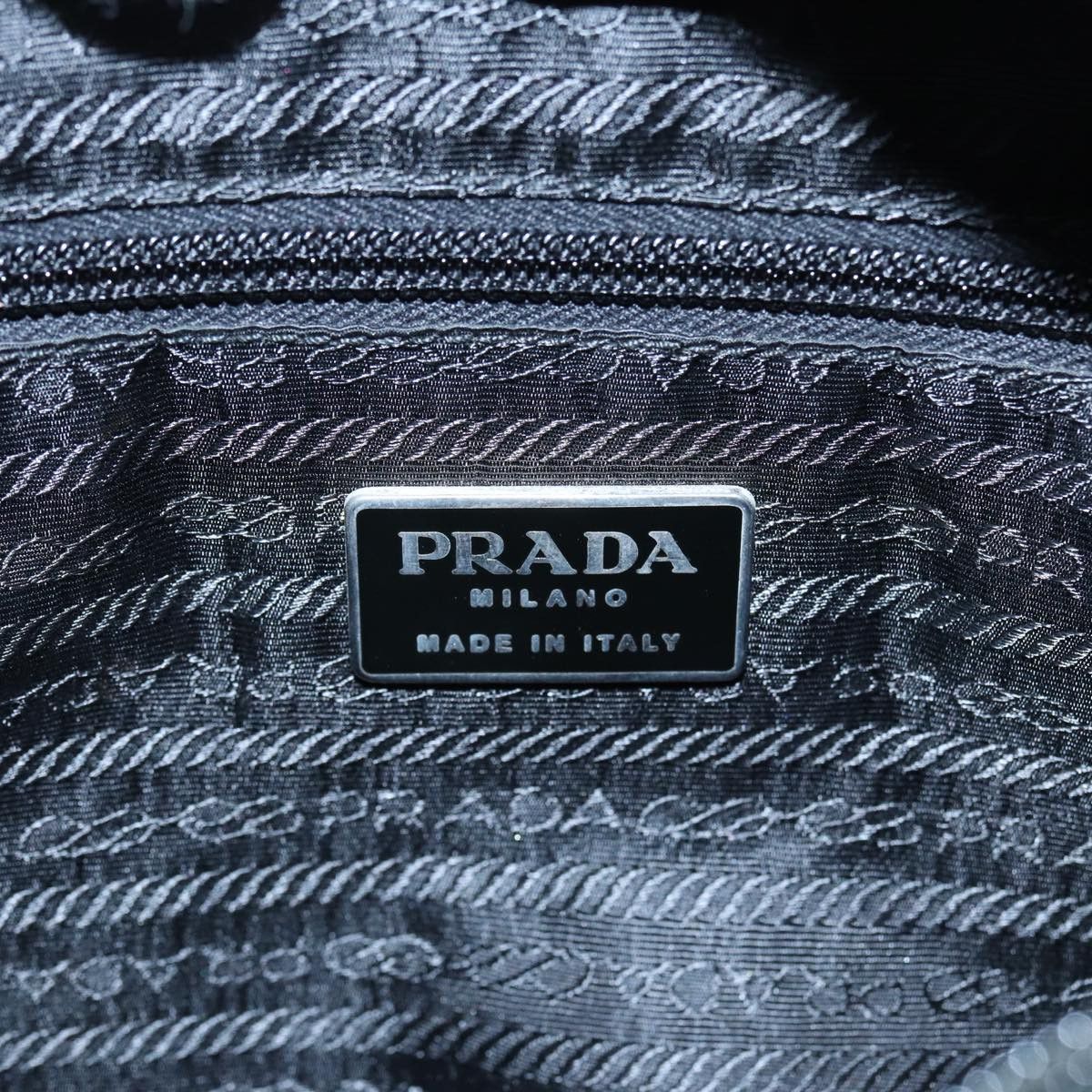 Prada Tessuto Khaki Canvas Tote Bag (Pre-Owned) Size ONE SIZE - 8 Thumbnail